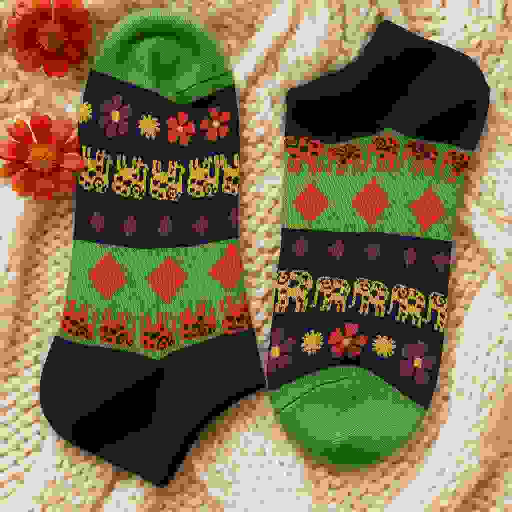 Low Cut Socks SM .-. Lucky Elephant Low Cut Socks SM .-. Lucky Elephant