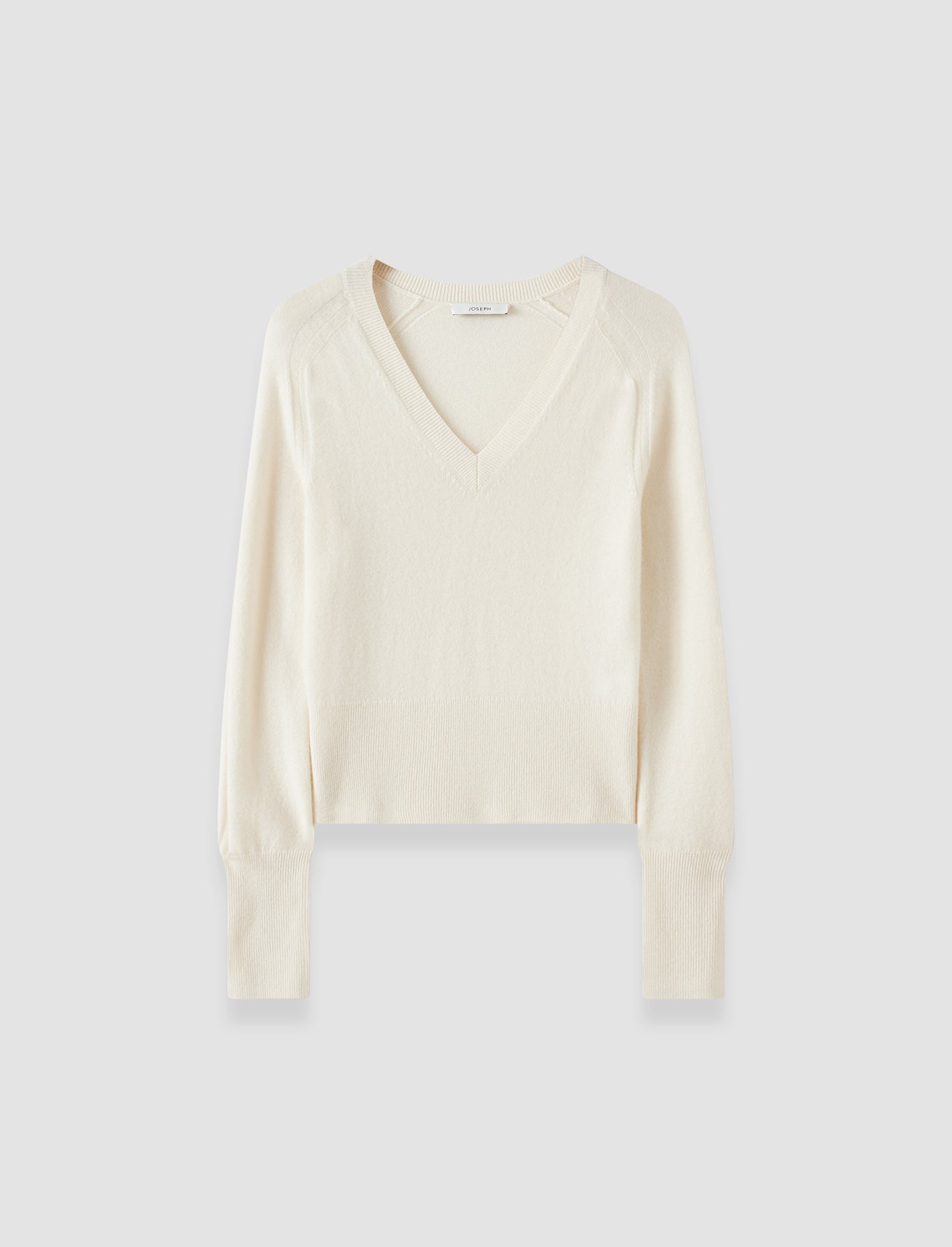 Lucille Light Pure Cashmere V Neck Jumper Lucille Light Pure Cashmere V Neck Jumper