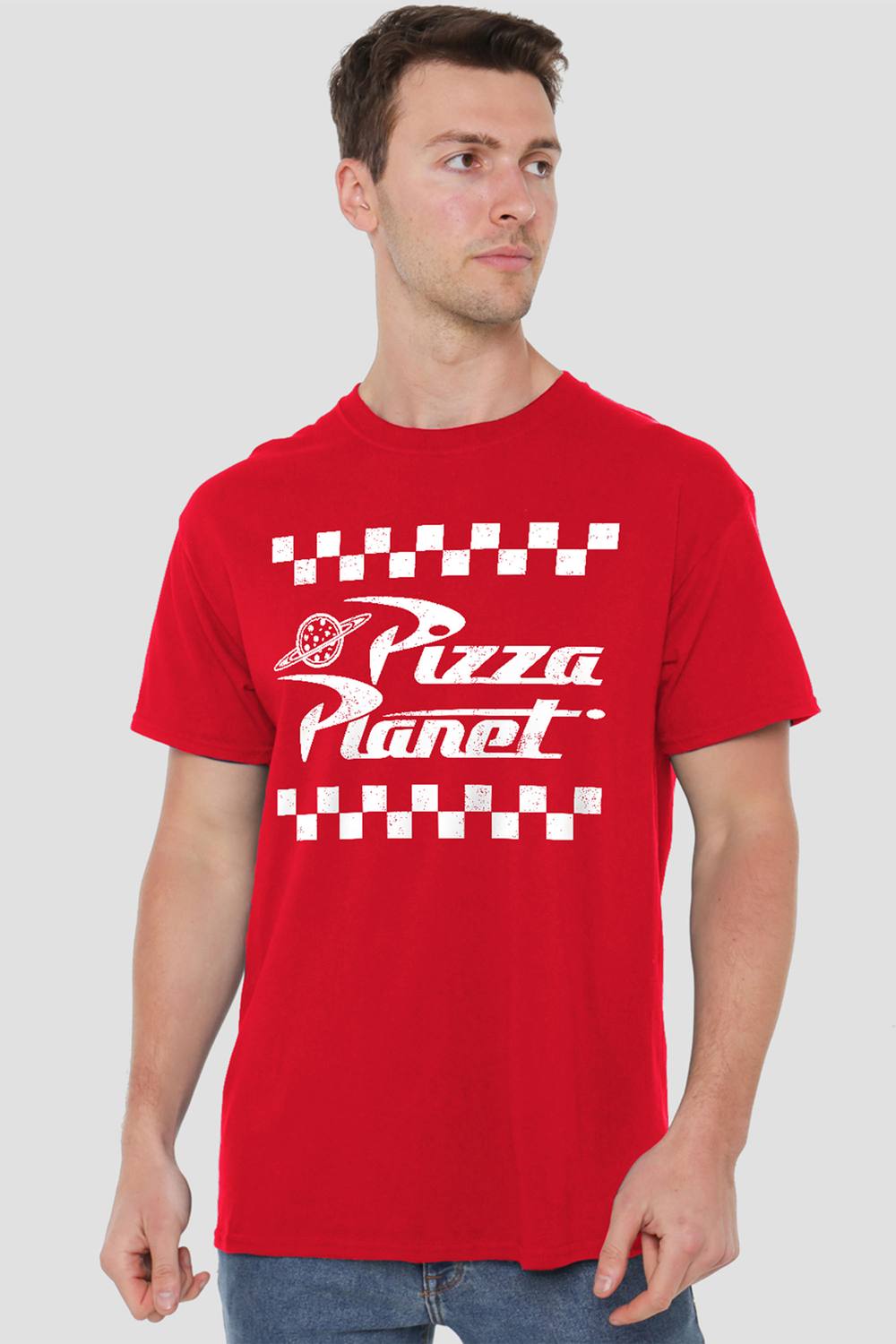 Disney Toy Story Pizza Planet Takeaway Logo Shirt, Red Disney Toy Story Pizza Planet Takeaway Logo Shirt, Red