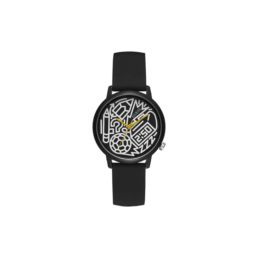 Guess Unisex VM Quartz Watch in Black Guess Unisex VM Quartz Watch in Black
