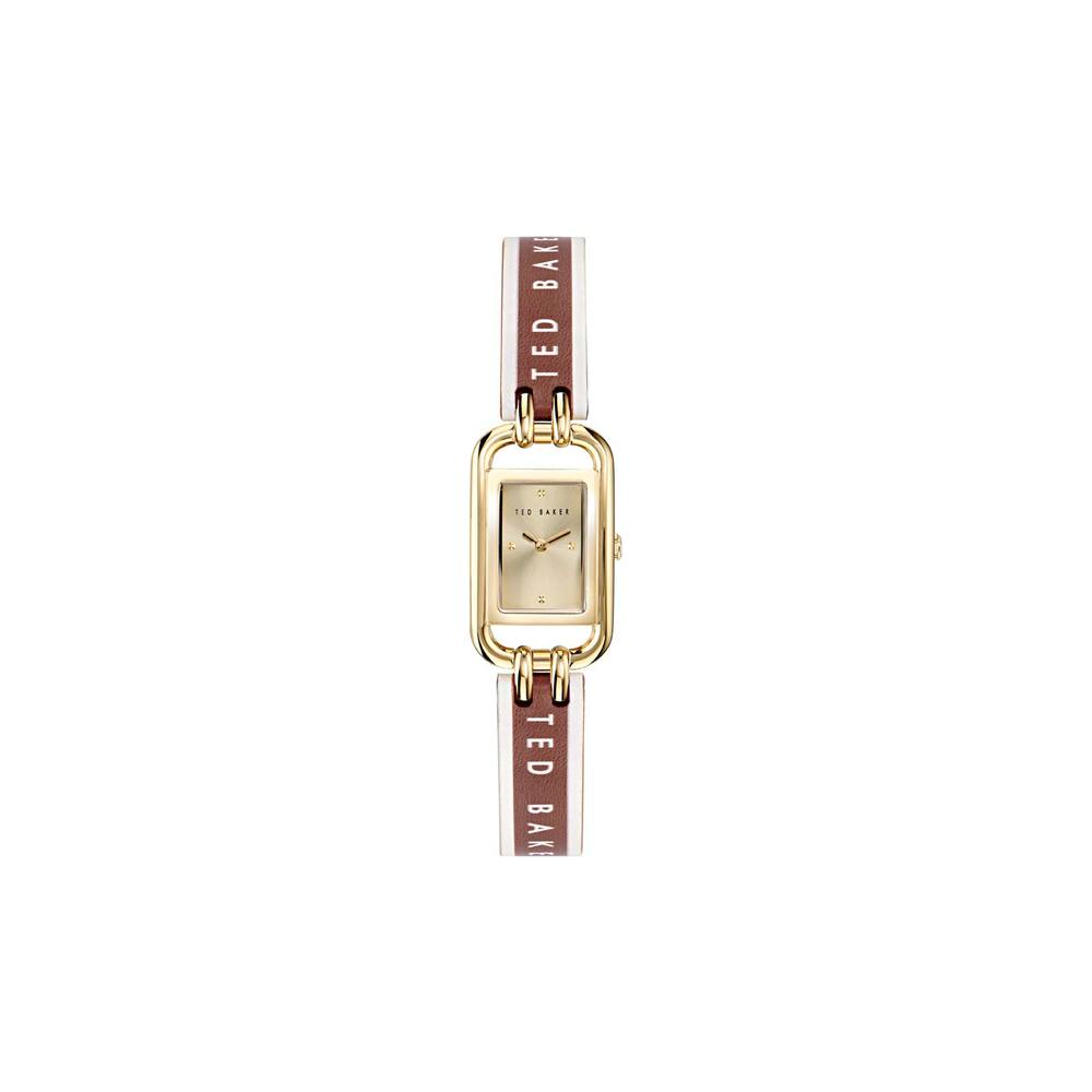 Ted Baker Bkptts Tessye Mm Quartz Watch In Brown Ted Baker Bkptts Tessye Mm Quartz Watch In Brown