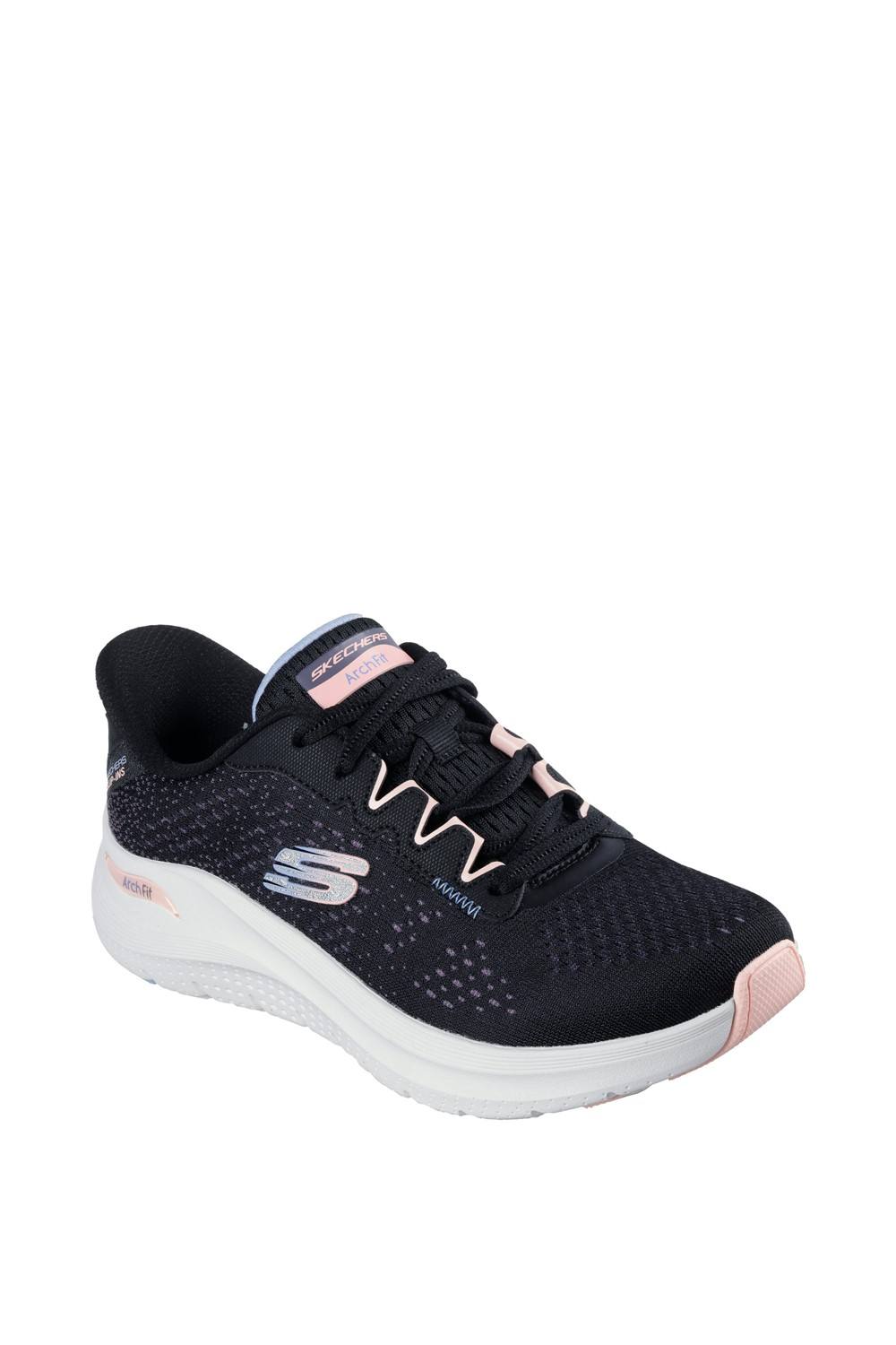 Skechers Arch Fit . Fresh Pace Trainer In Black Skechers Arch Fit . Fresh Pace Trainer In Black