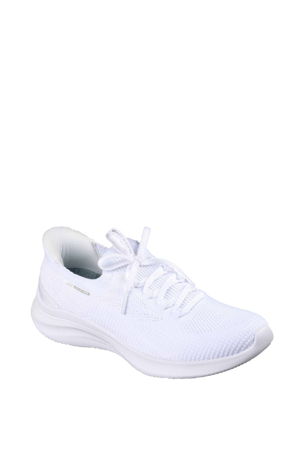 Skechers Ultra Flex . Trainer In White Skechers Ultra Flex . Trainer In White