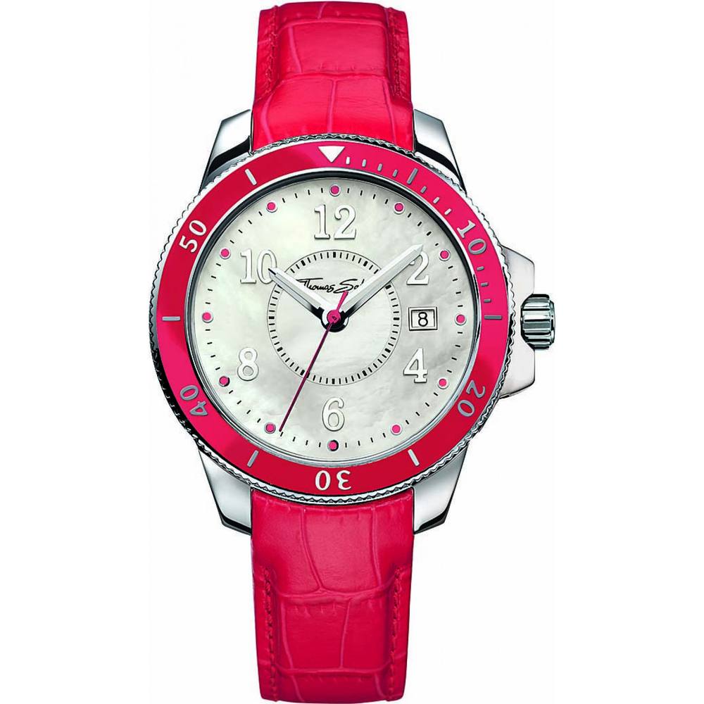 Thomas Sabo Air-Wa Mm Quartz Watch In Red Thomas Sabo Air-Wa Mm Quartz Watch In Red