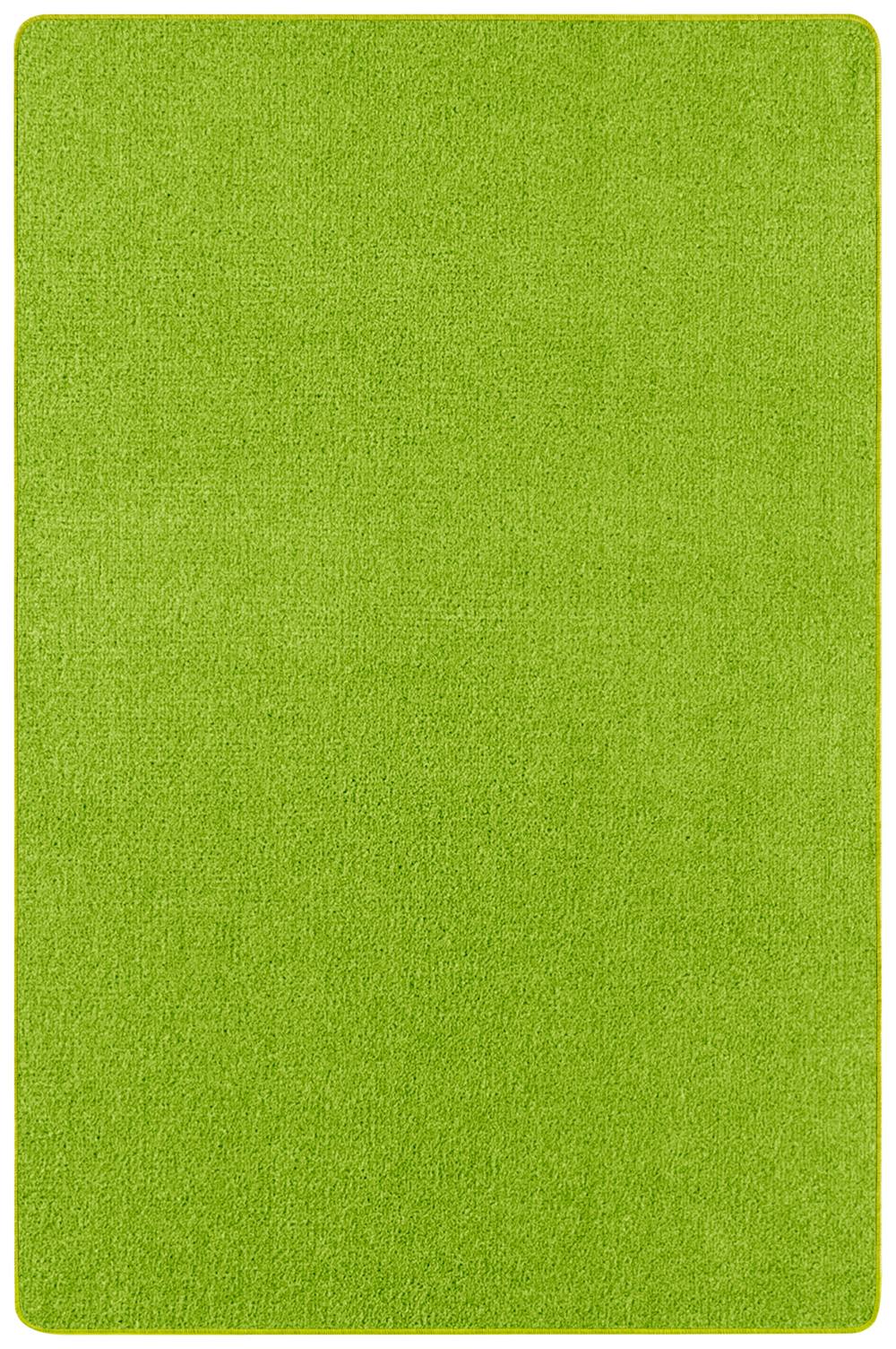 The Rugs Plain Design Rug – Durable Polypropylene, Soft Fleece Backing In Green The Rugs Plain Design Rug – Durable Polypropylene, Soft Fleece Backing In Green