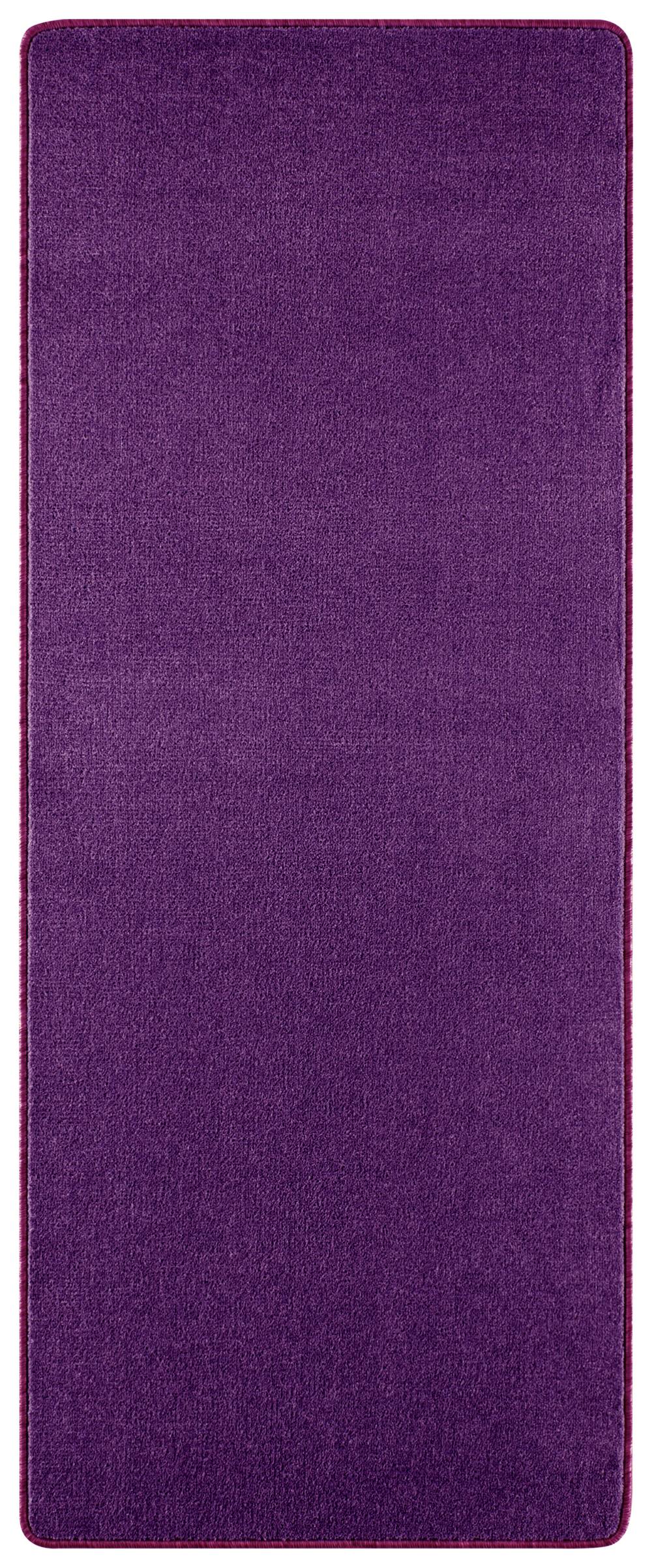 The Rugs Plain Design Rug – Durable Polypropylene, Soft Fleece Backing In Purple The Rugs Plain Design Rug – Durable Polypropylene, Soft Fleece Backing In Purple