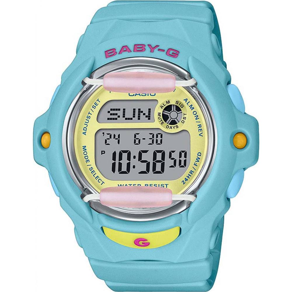 Casio Bg-Pb-Er Baby-G Mm Quartz Watch In Aqua Casio Bg-Pb-Er Baby-G Mm Quartz Watch In Aqua