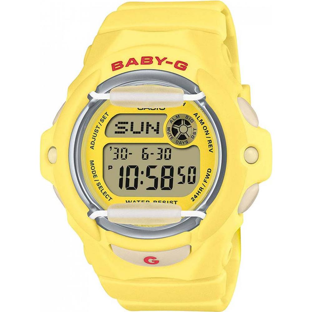 Casio Bg-Ch-Er G-Shock Mm Quartz Watch In Yellow Casio Bg-Ch-Er G-Shock Mm Quartz Watch In Yellow
