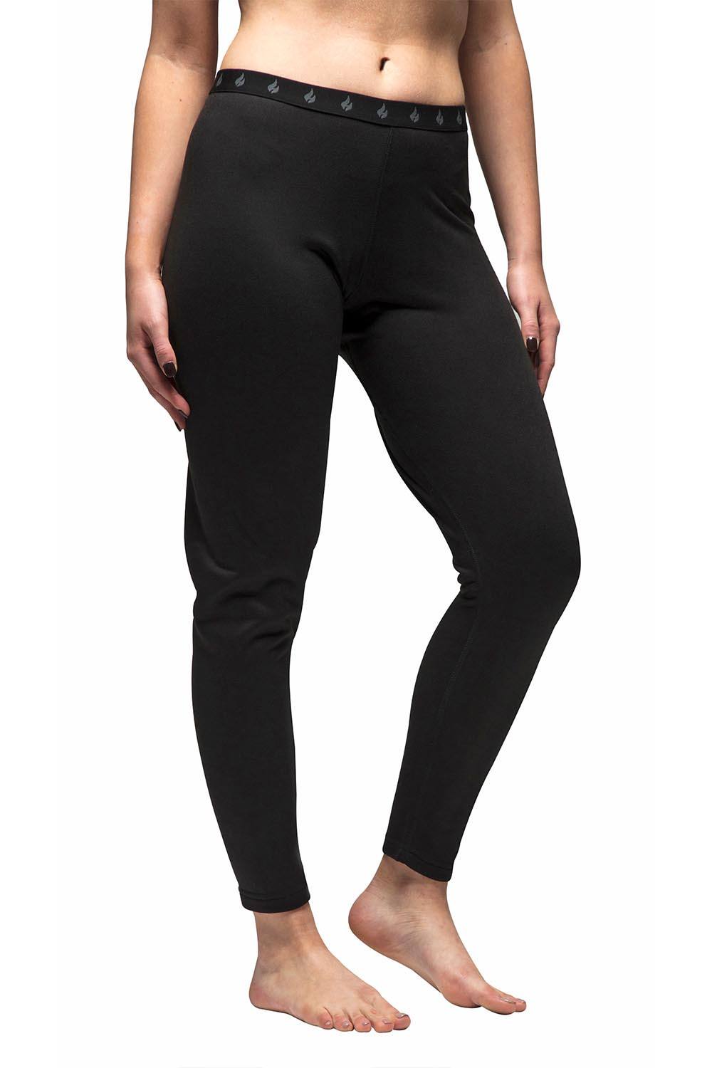 Heat Holders Fleece Lined Base Layer Thermal Long John Bottoms In Jet Black Heat Holders Fleece Lined Base Layer Thermal Long John Bottoms In Jet Black