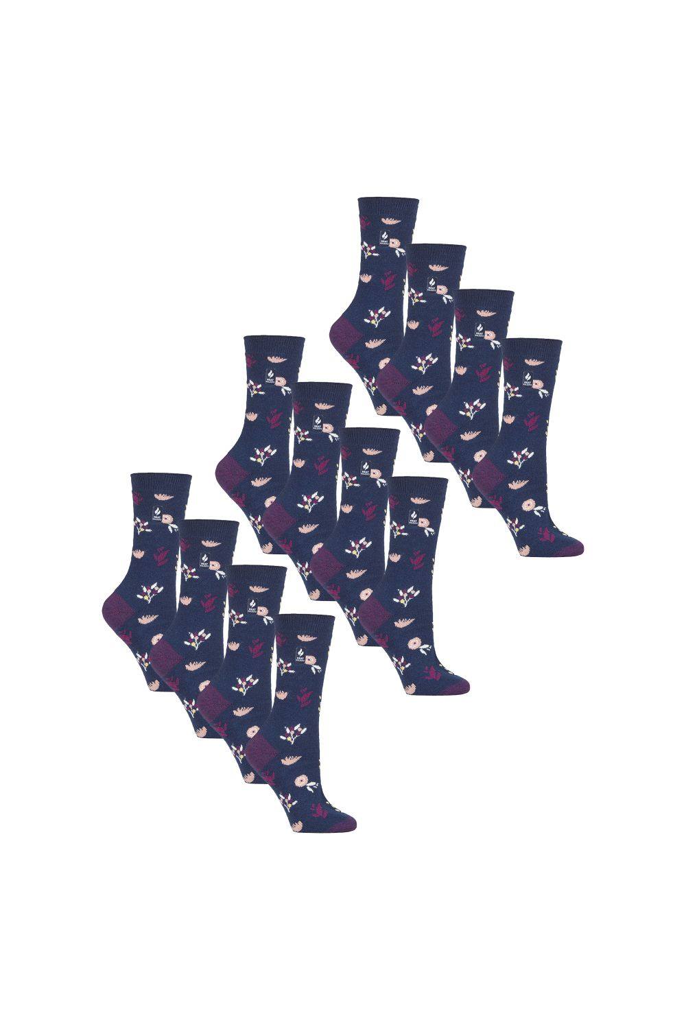 Heat Holders Pairs Ultra Lite Soft Thermal Socks In Dark Blue Heat Holders Pairs Ultra Lite Soft Thermal Socks In Dark Blue