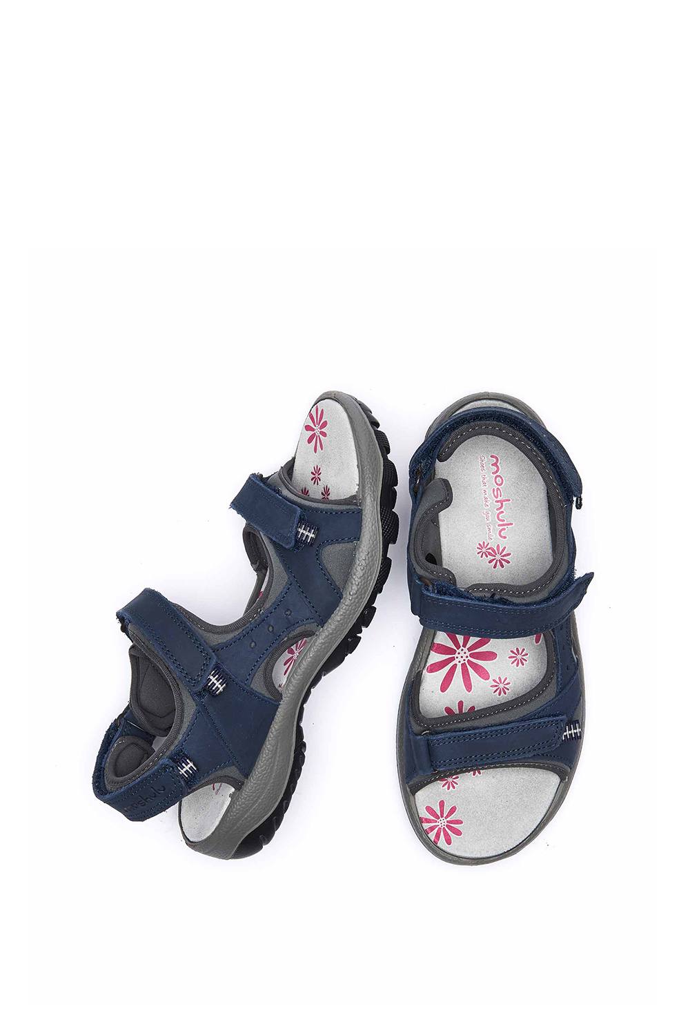 Moshulu ‘aire’ Adventure Sandals In Indigo Moshulu ‘aire’ Adventure Sandals In Indigo