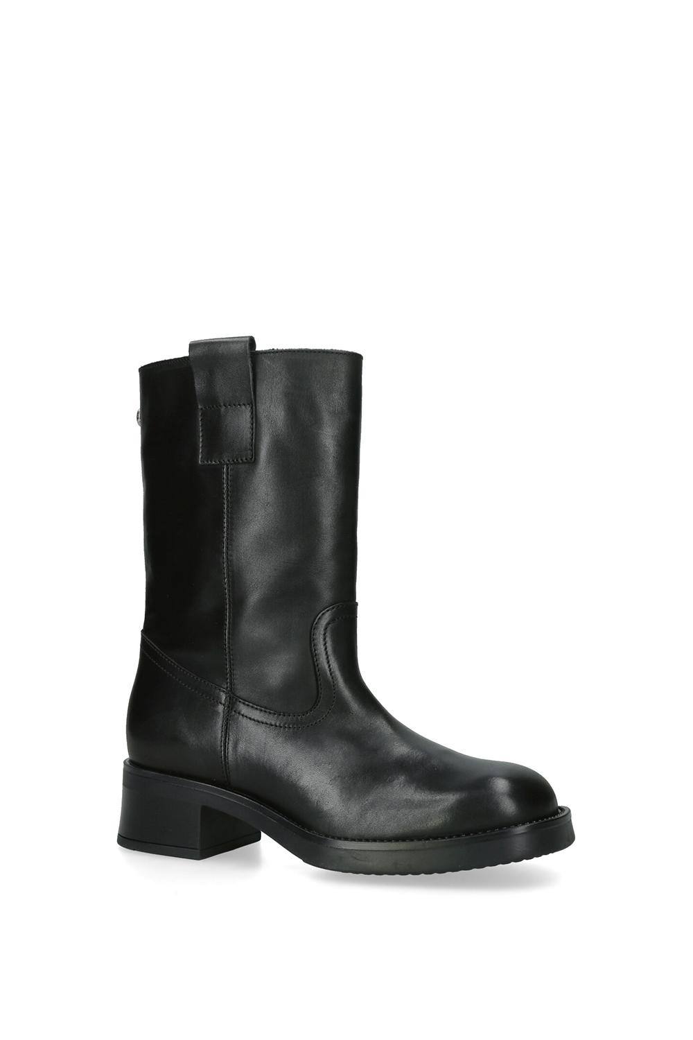 Steve Madden ‘benedict’ Leather Boots In Black Steve Madden ‘benedict’ Leather Boots In Black