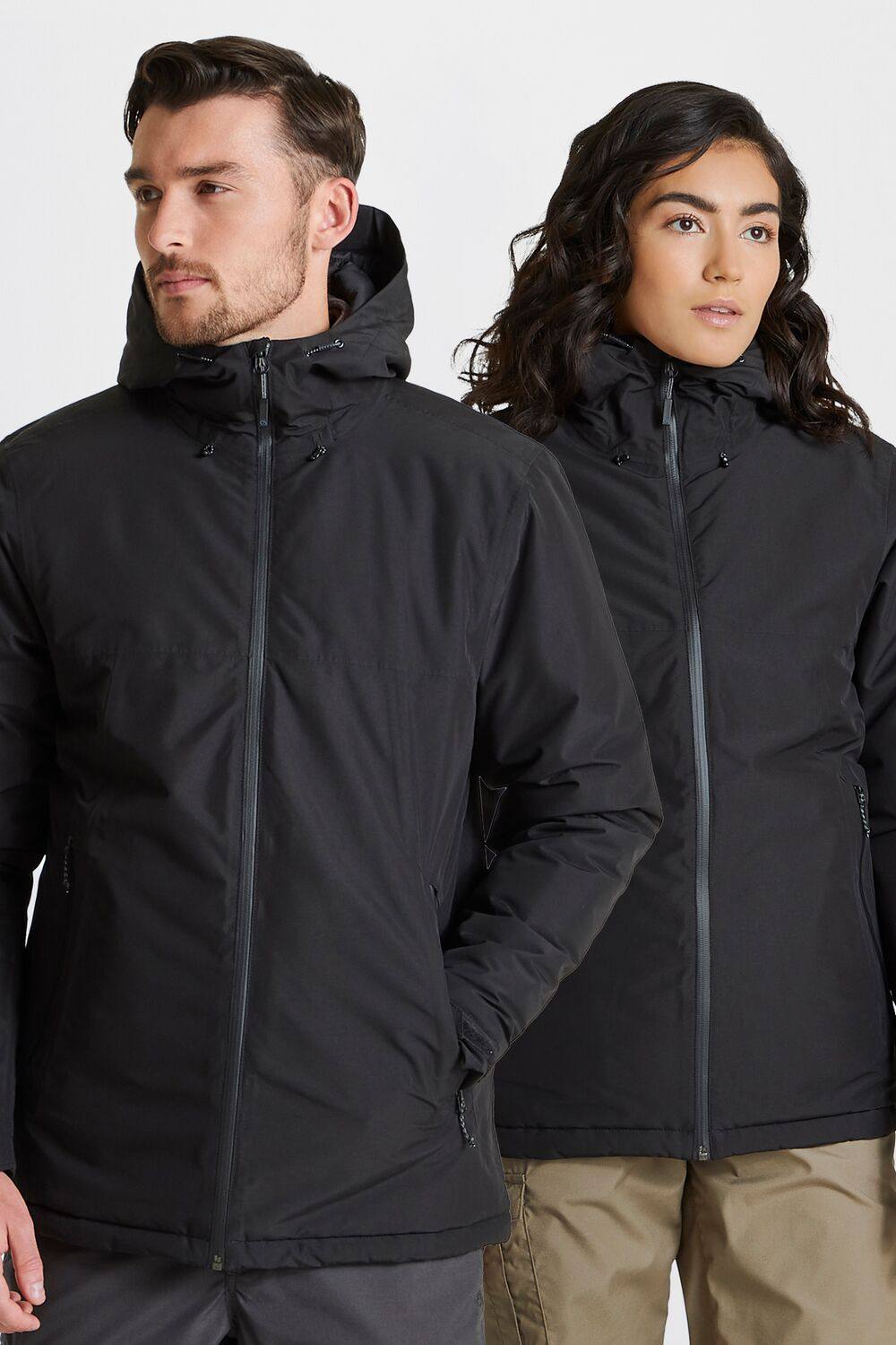 Craghoppers Unisex ‘expert Thermic’ Insulated Jacket In Black Craghoppers Unisex ‘expert Thermic’ Insulated Jacket In Black