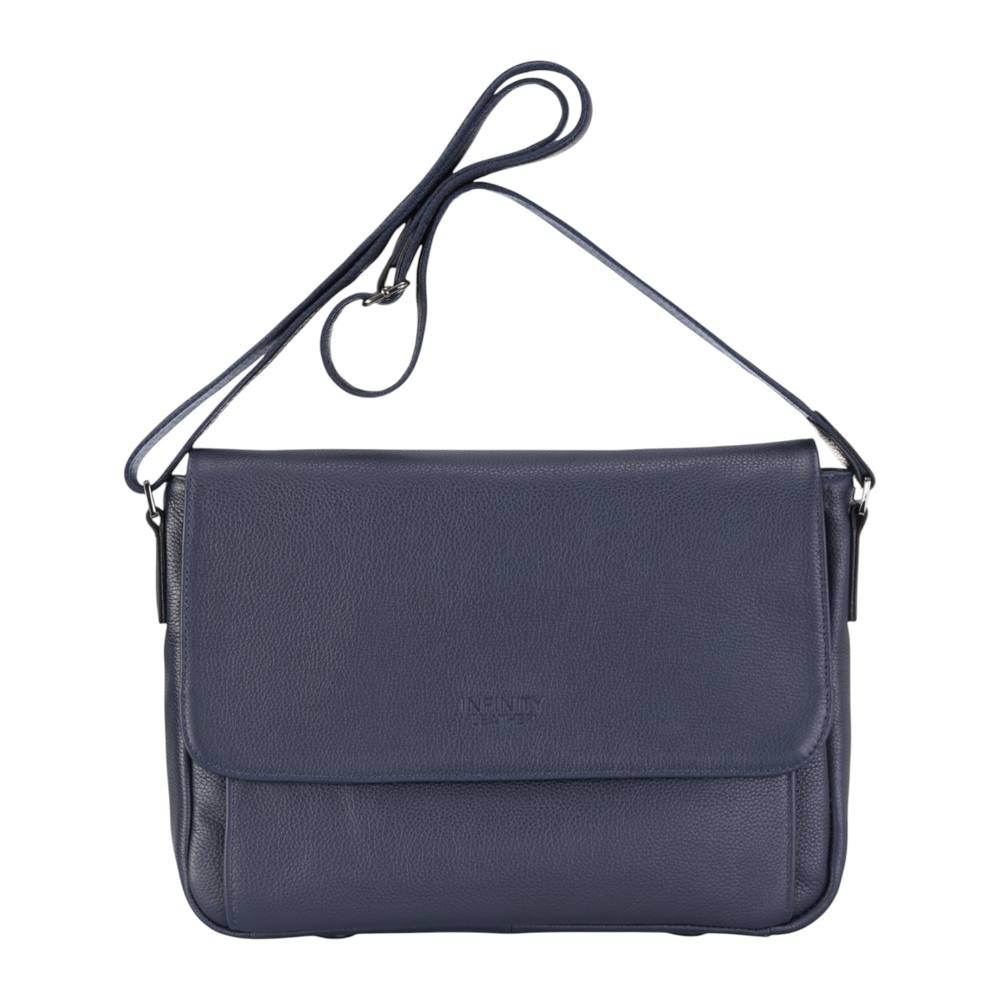 Infinity Leather Genuine Leather Laptop Bag Travel Work Messenger Satchel – Camden In Navy Infinity Leather Genuine Leather Laptop Bag Travel Work Messenger Satchel – Camden In Navy