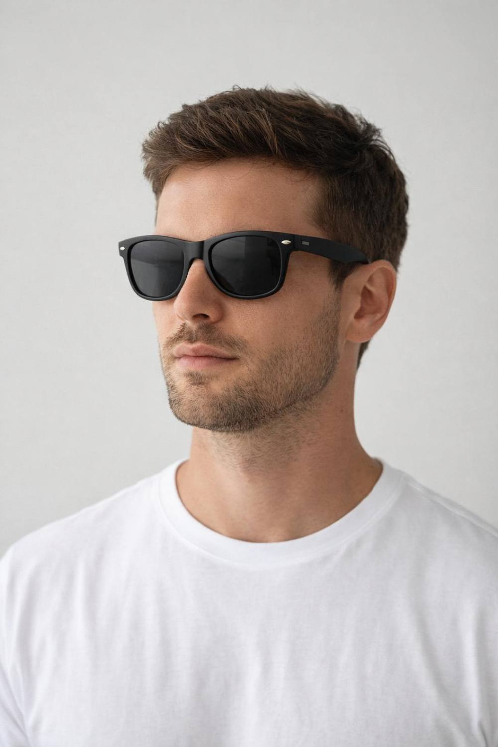 Svnx Classic Wayfarer Sunglasses With Black Matte Frame Svnx Classic Wayfarer Sunglasses With Black Matte Frame