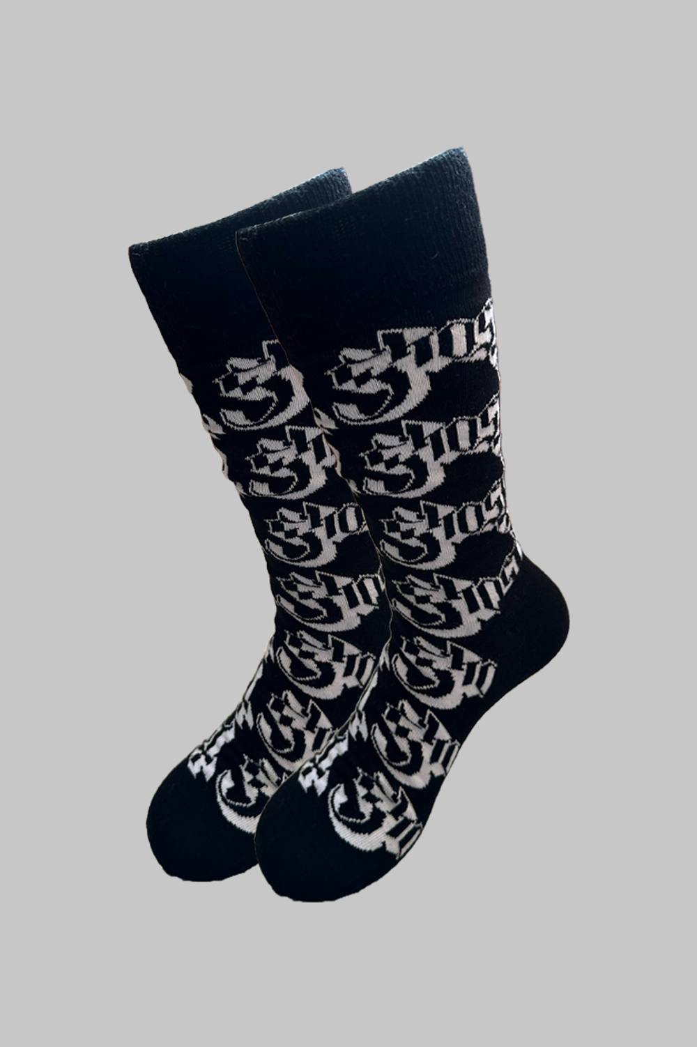 Ghost Unisex Band Logo Pattern Ankle Socks Ankle in Black Ghost Unisex Band Logo Pattern Ankle Socks Ankle in Black