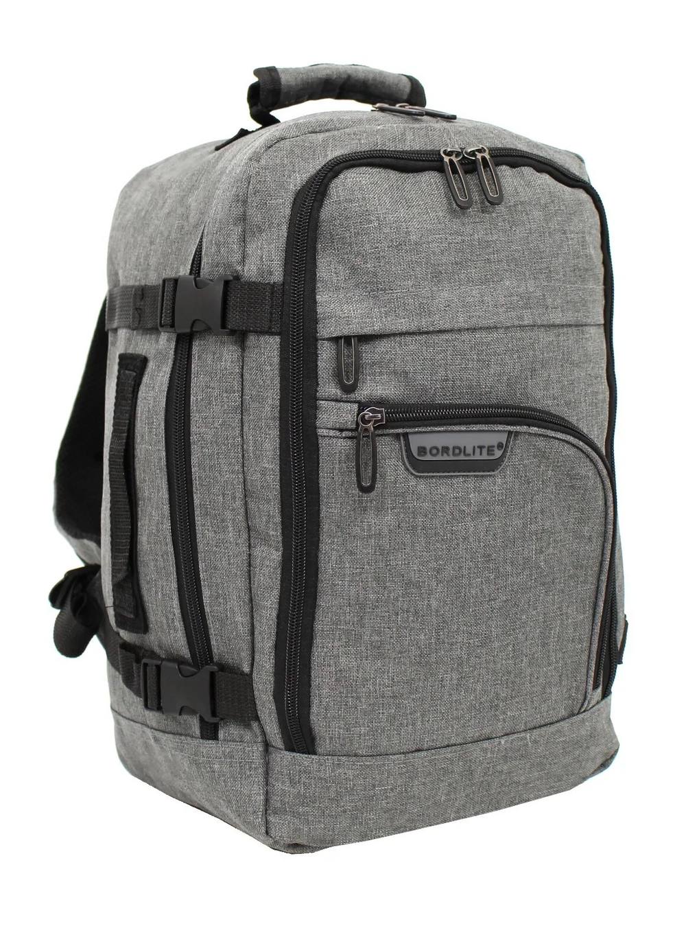 Infinity Leather Rucksack Backpack X X Cm Underseat Travel Cabin Bag For Easy Jet, Ryanair In Grey Infinity Leather Rucksack Backpack X X Cm Underseat Travel Cabin Bag For Easy Jet, Ryanair In Grey