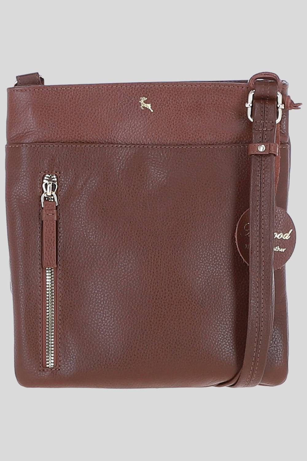 Ashwood Leather Exquisite Genuine Leather Crossbody Flat Bag In Tan Ashwood Leather Exquisite Genuine Leather Crossbody Flat Bag In Tan