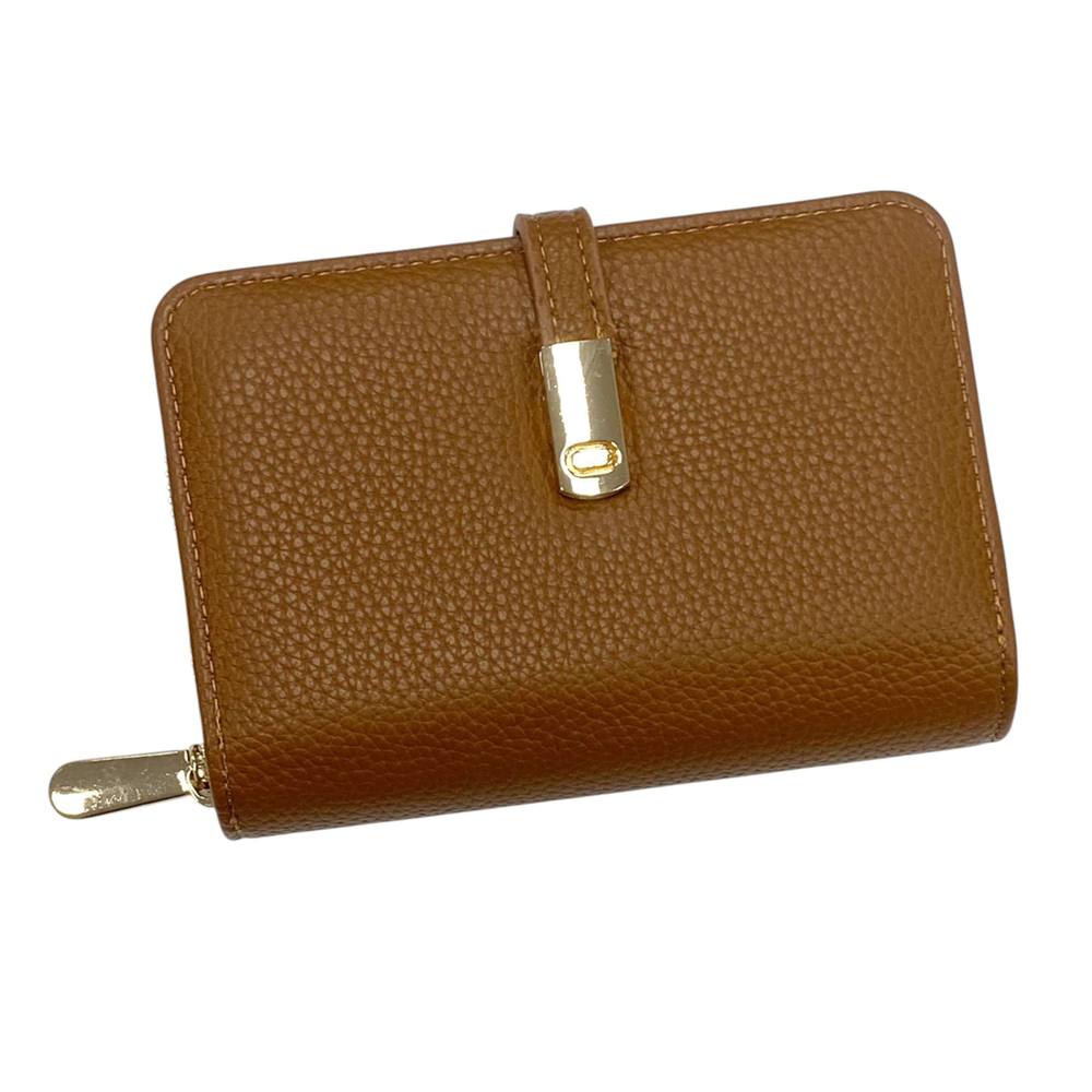 Kitise Small Bifold Card Slot Id Coin Pocket Wallet In Brown Kitise Small Bifold Card Slot Id Coin Pocket Wallet In Brown