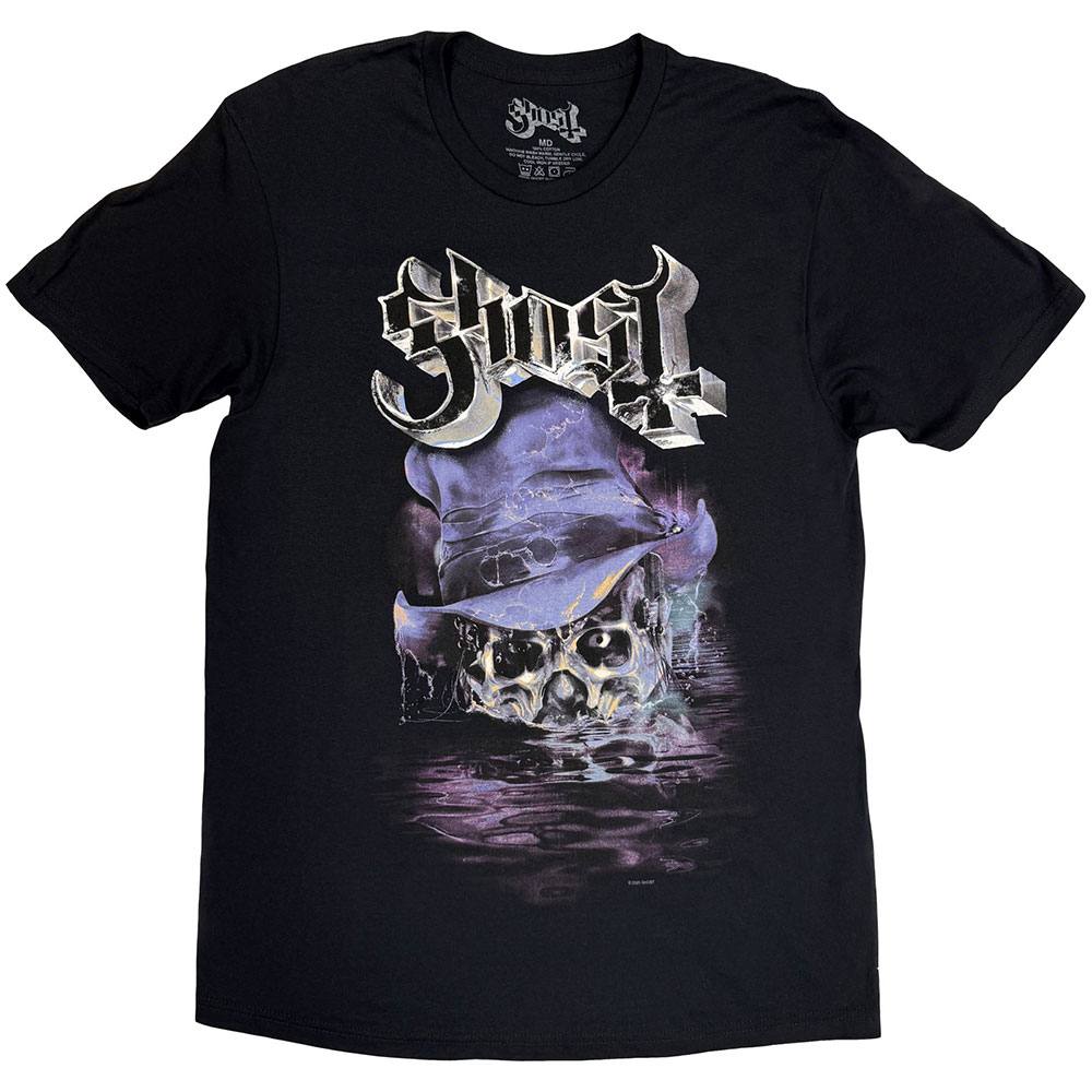Ghost Unisex Skeletour Admat Tour Dates Shirt in Black Ghost Unisex Skeletour Admat Tour Dates Shirt in Black