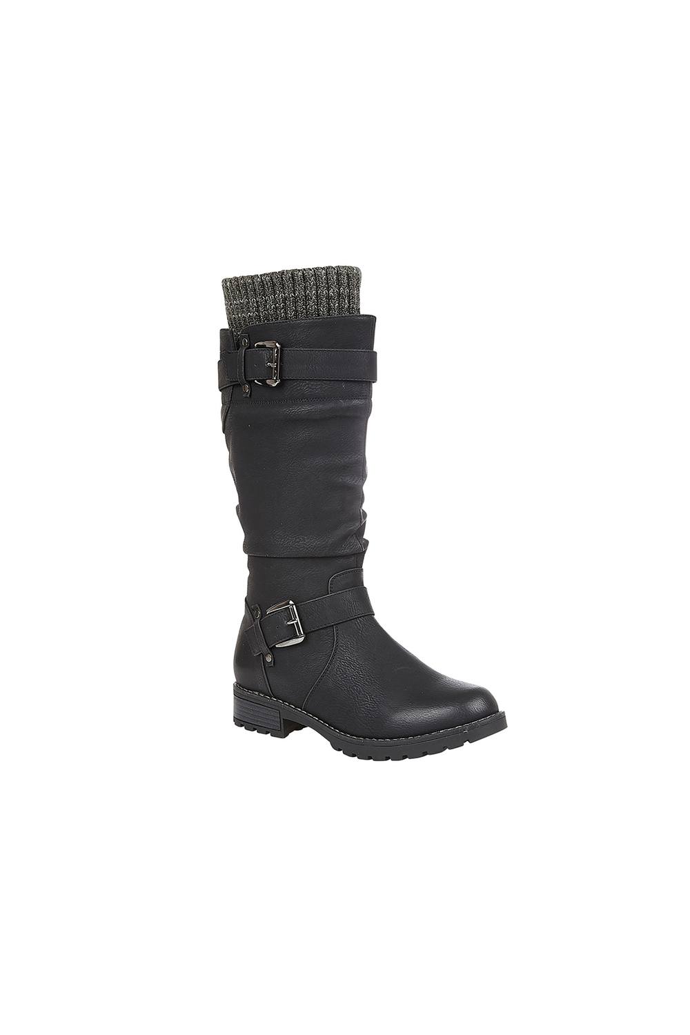 Lotus Black ‘juniper’ Knee High Boots Lotus Black ‘juniper’ Knee High Boots