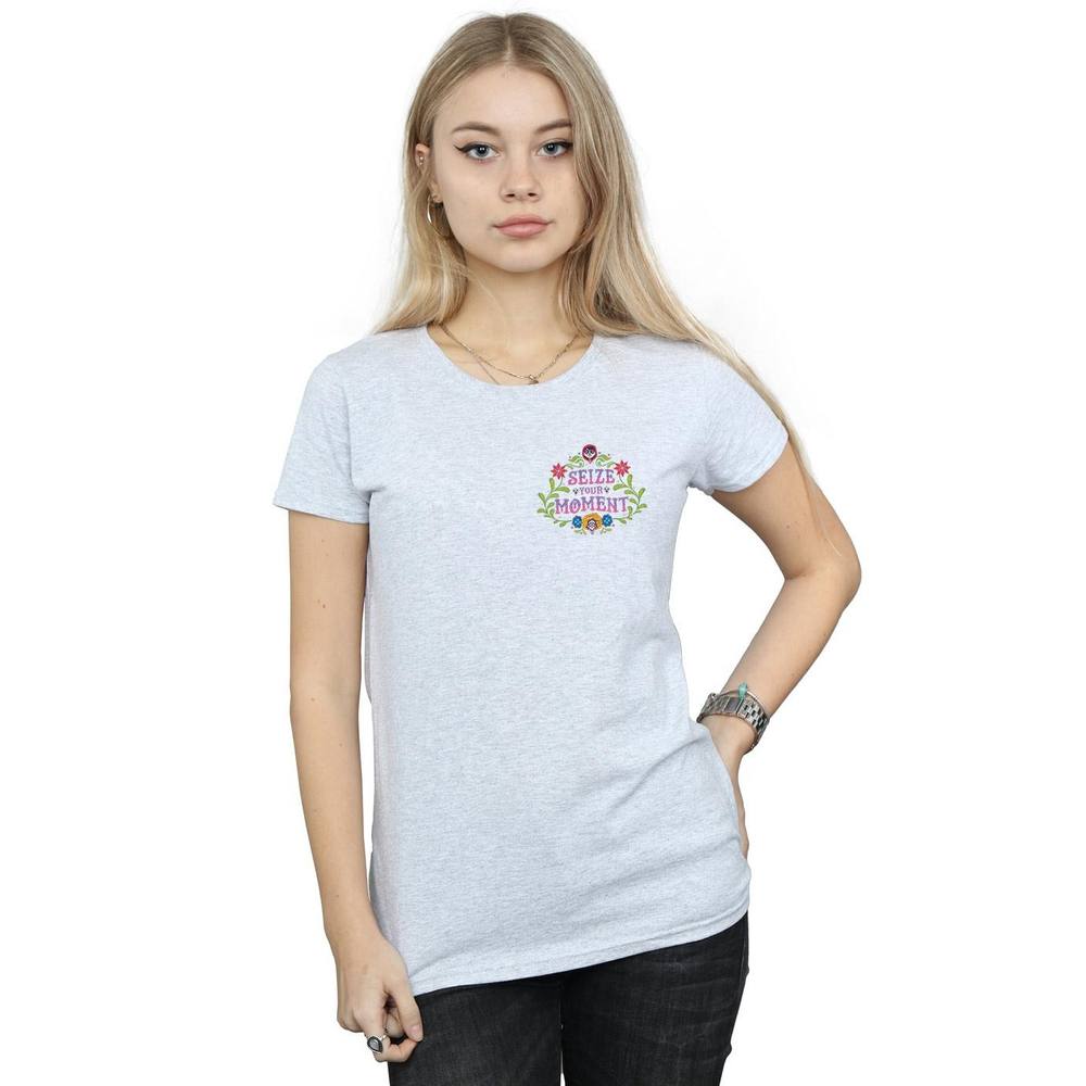 Disney Coco Seize Your Moment Cotton Shirt In Grey Disney Coco Seize Your Moment Cotton Shirt In Grey