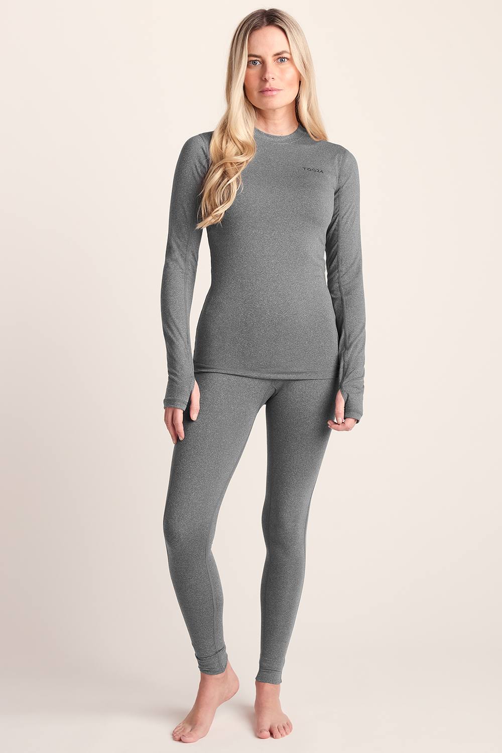 Tog ‘snowdon’ Thermal Base Layer Crew Neck In Grey Tog ‘snowdon’ Thermal Base Layer Crew Neck In Grey