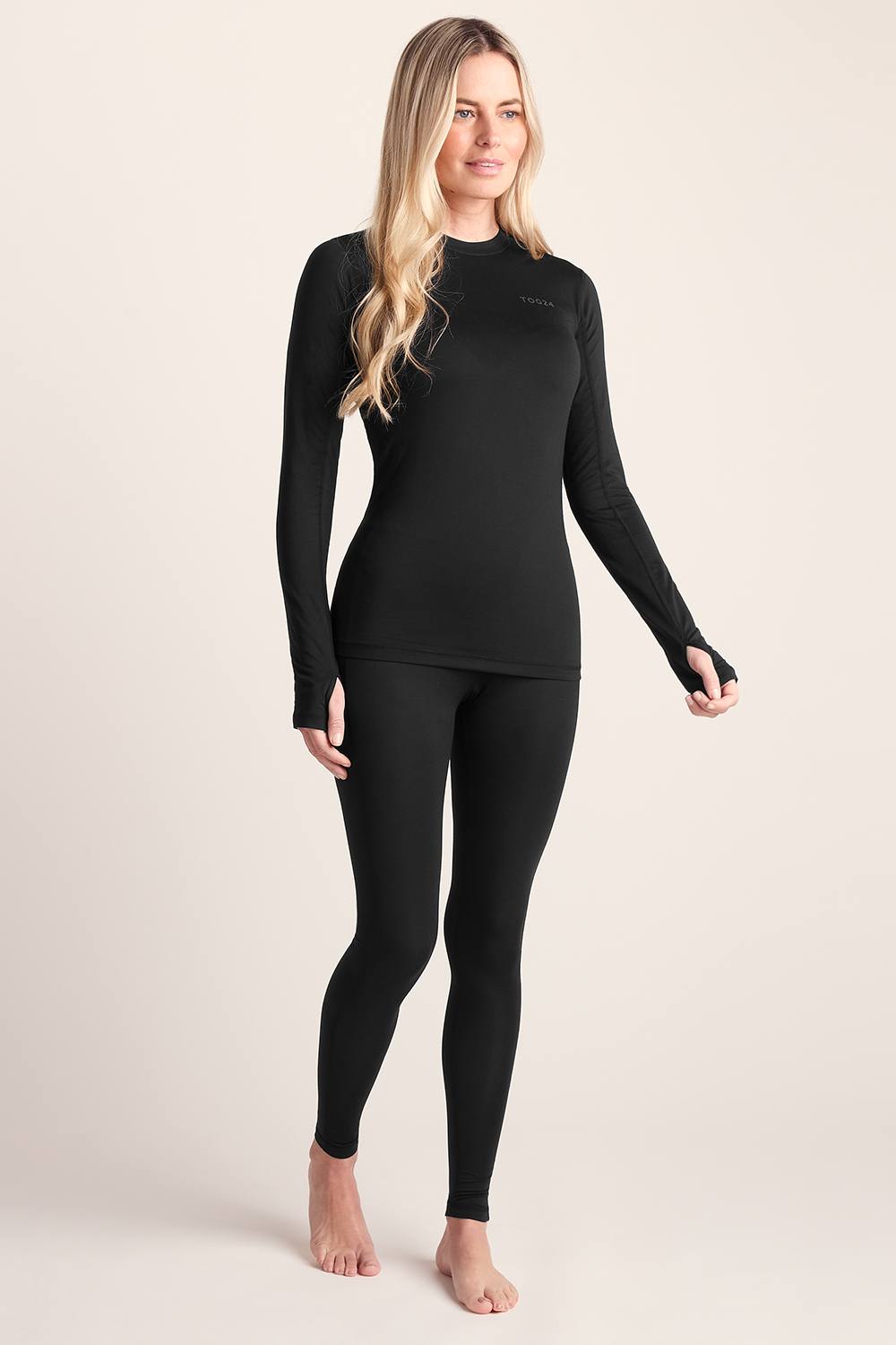Tog ‘snowdon’ Thermal Base Layer Leggings In Black Tog ‘snowdon’ Thermal Base Layer Leggings In Black