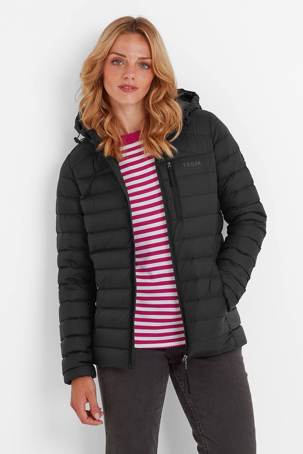 Tog ‘north’ Hooded Jacket In Black Tog ‘north’ Hooded Jacket In Black