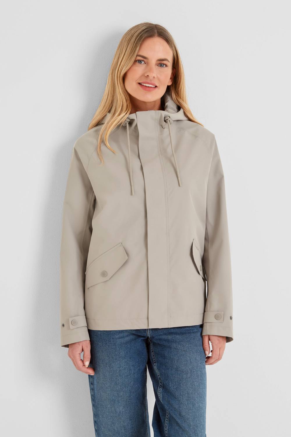 Tog ‘vena’ Waterproof Jacket In Taupe Tog ‘vena’ Waterproof Jacket In Taupe