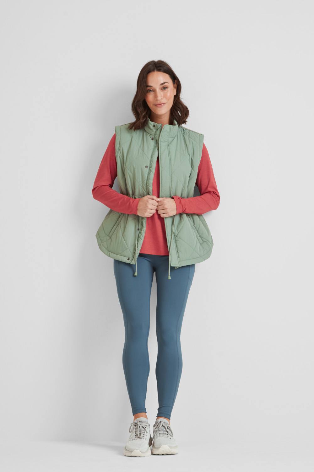 Tog ‘cassly’ Padded Gilet In Light Green Tog ‘cassly’ Padded Gilet In Light Green