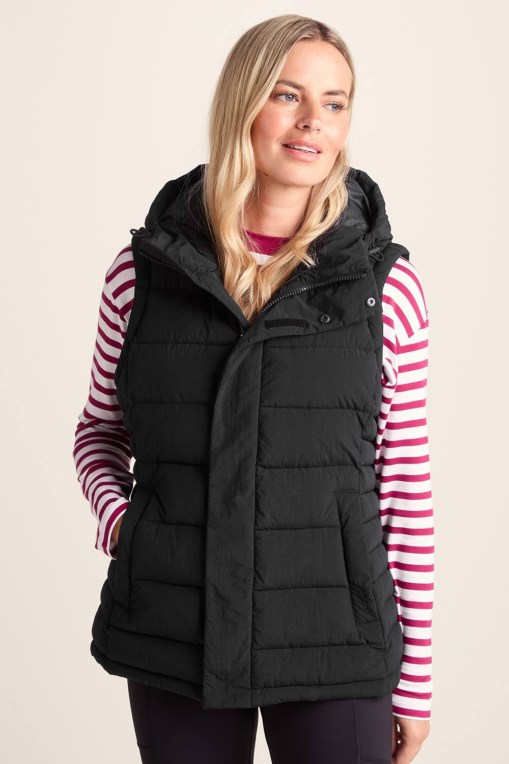 Tog ‘wyness’ Padded Gilet In Black Tog ‘wyness’ Padded Gilet In Black