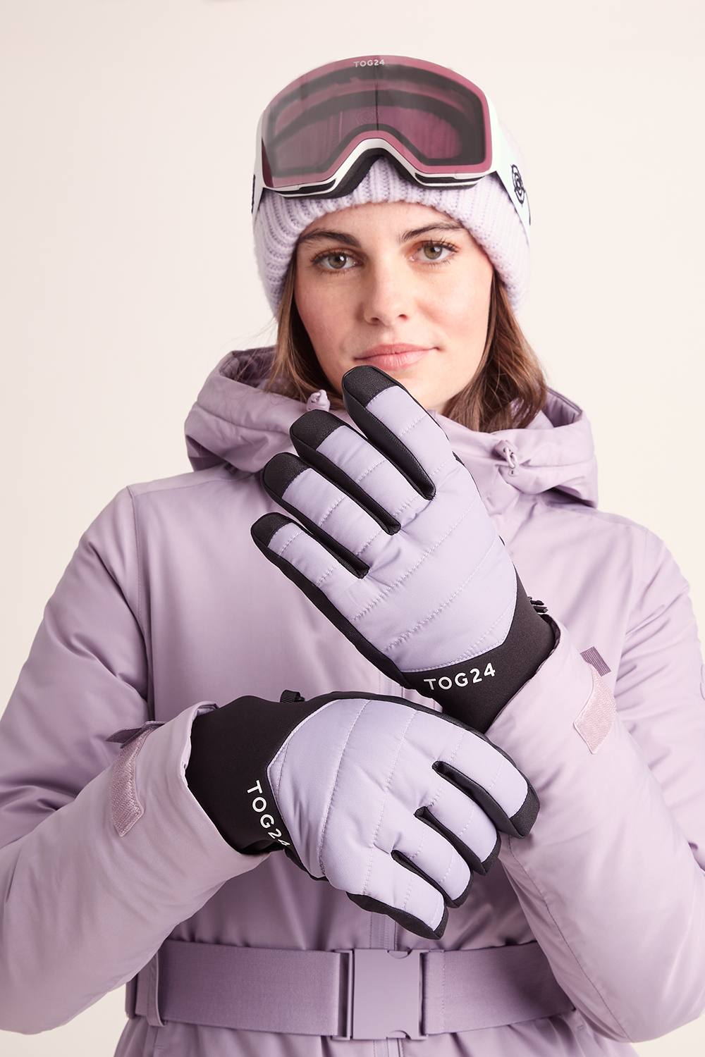 Tog ‘adventure’ Ski Gloves In Lilac Tog ‘adventure’ Ski Gloves In Lilac