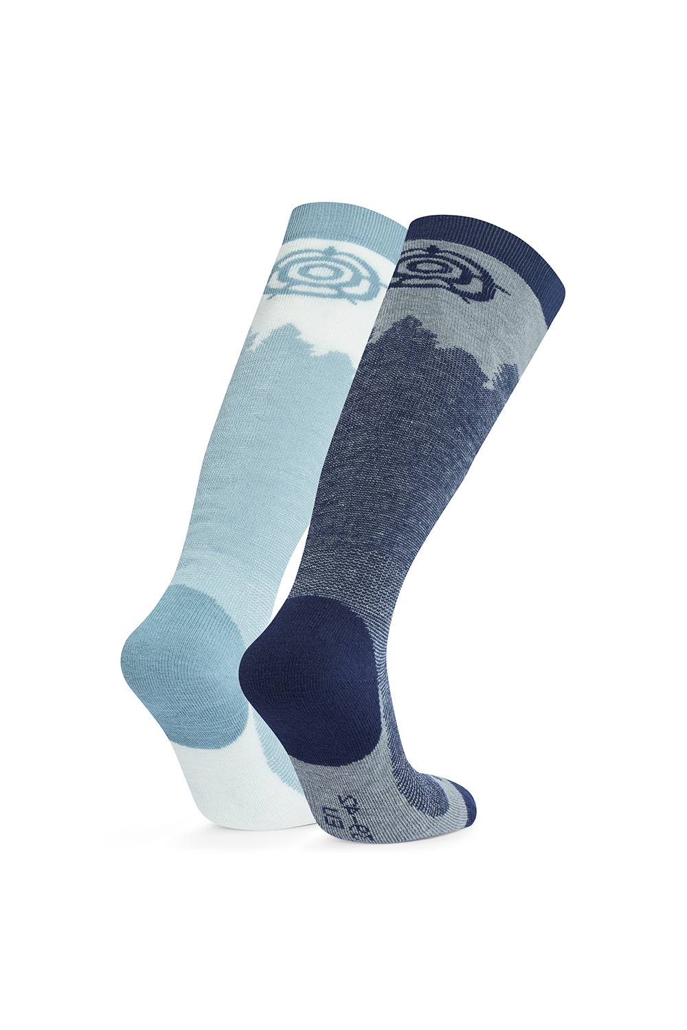 Tog ‘aprica’ Ski Socks In Blue Tog ‘aprica’ Ski Socks In Blue