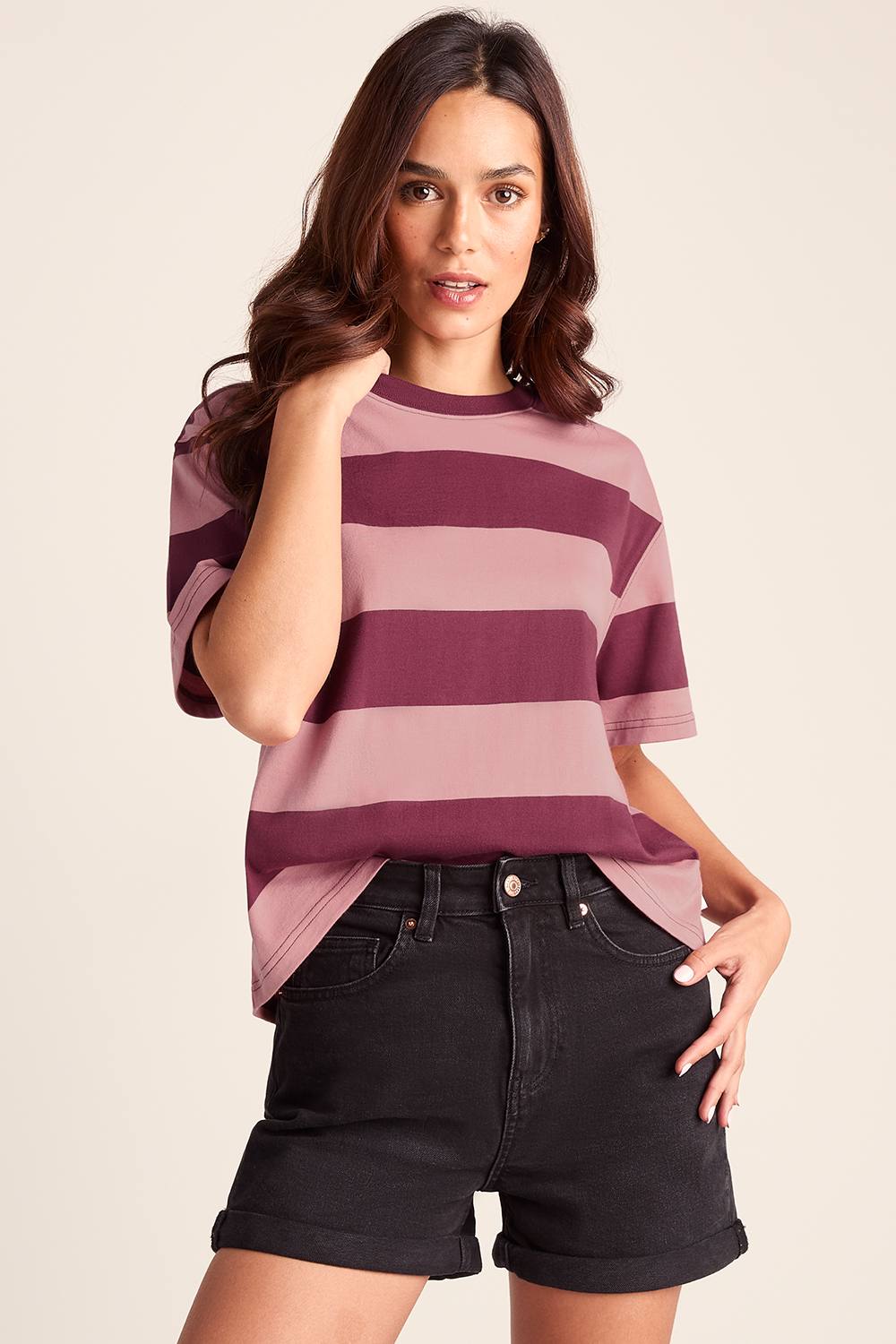 Tog ‘lani’ Shirt In Raspberry Tog ‘lani’ Shirt In Raspberry