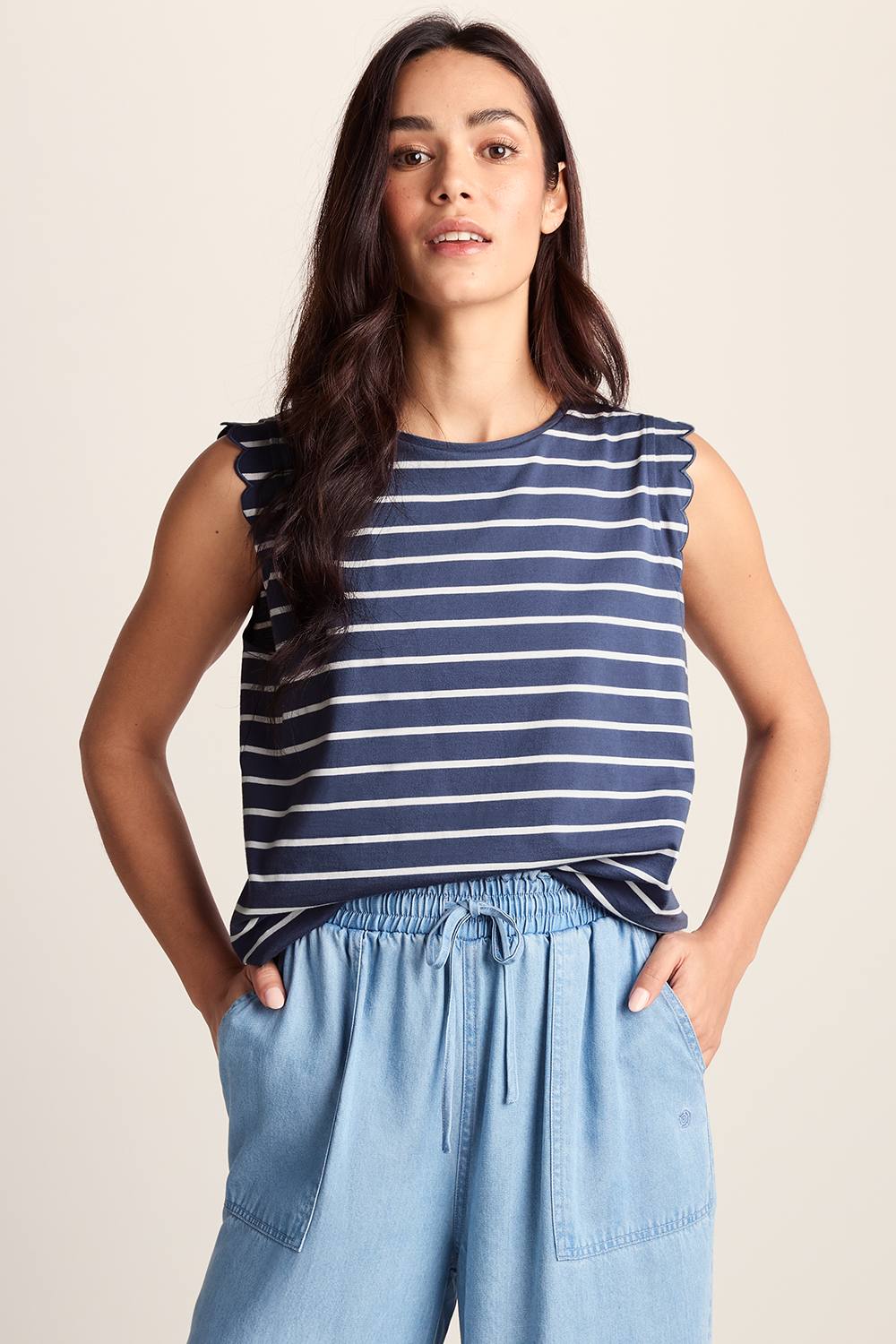 Tog ‘katie’ Vest In Dark Blue Tog ‘katie’ Vest In Dark Blue