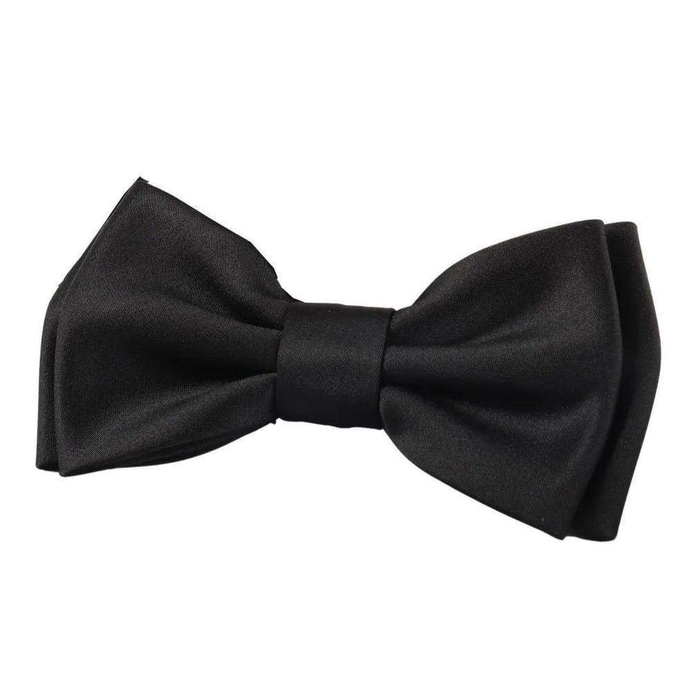 Paul Andrew Unisex Bow Tie Pocket Square Cuff Links Gift Set in Black Paul Andrew Unisex Bow Tie Pocket Square Cuff Links Gift Set in Black