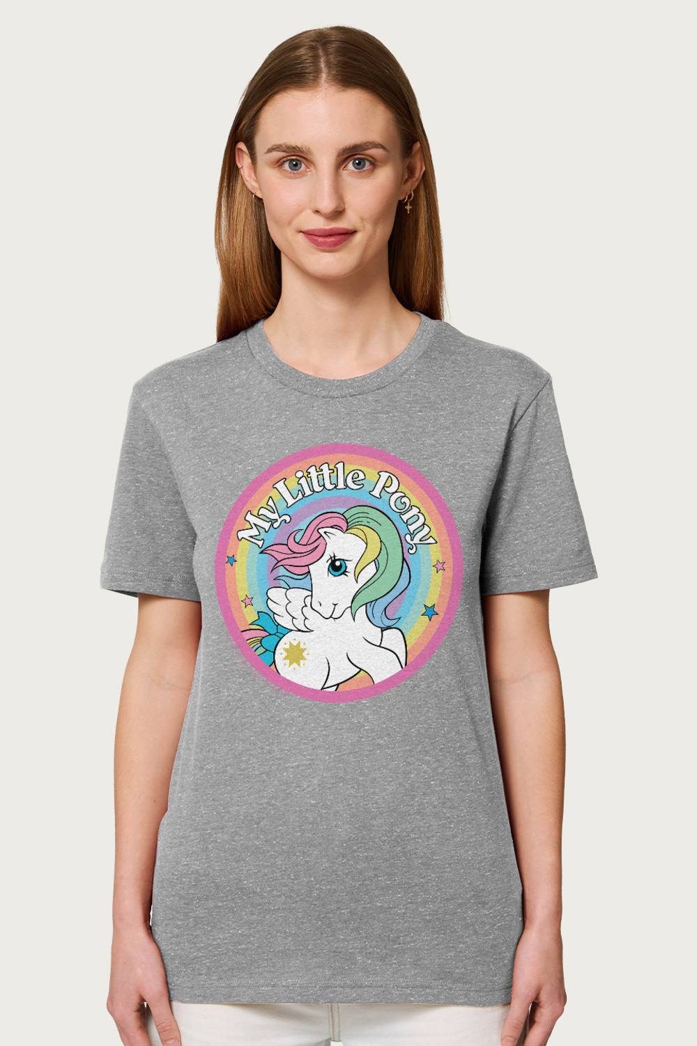 My Little Pony Starshine Smilecirclerleaxed Fit Shirt In Mid Grey My Little Pony Starshine Smilecirclerleaxed Fit Shirt In Mid Grey