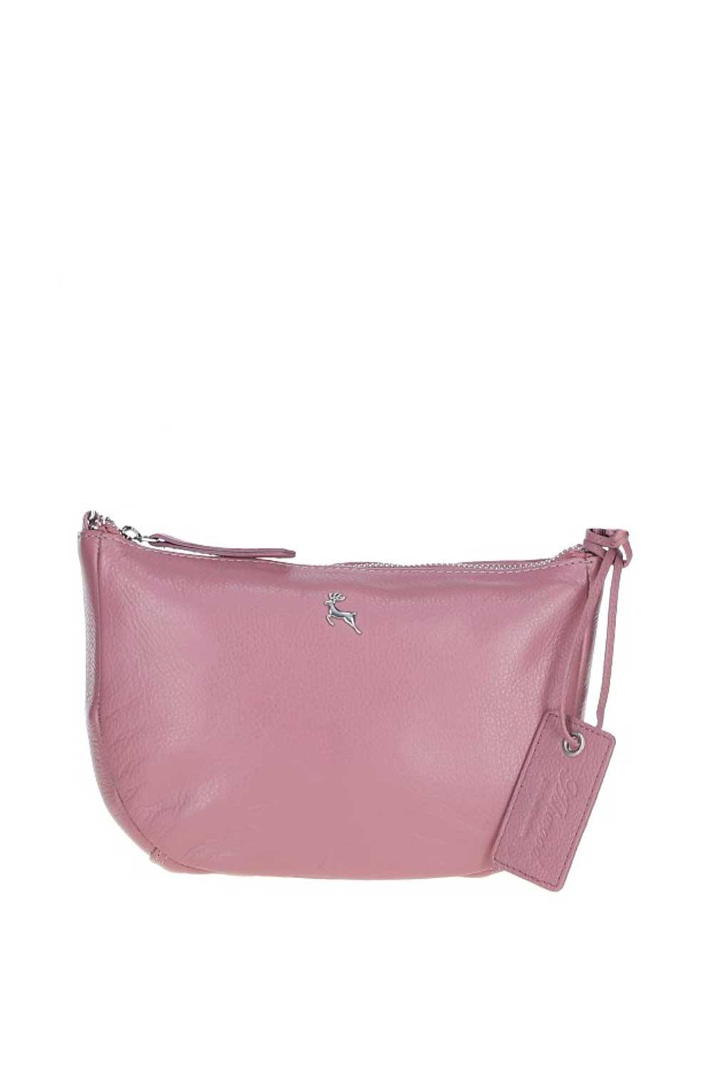 Ashwood Leather ‘galway’ Elegant Real Leather Crossbody Bag In Pink Ashwood Leather ‘galway’ Elegant Real Leather Crossbody Bag In Pink