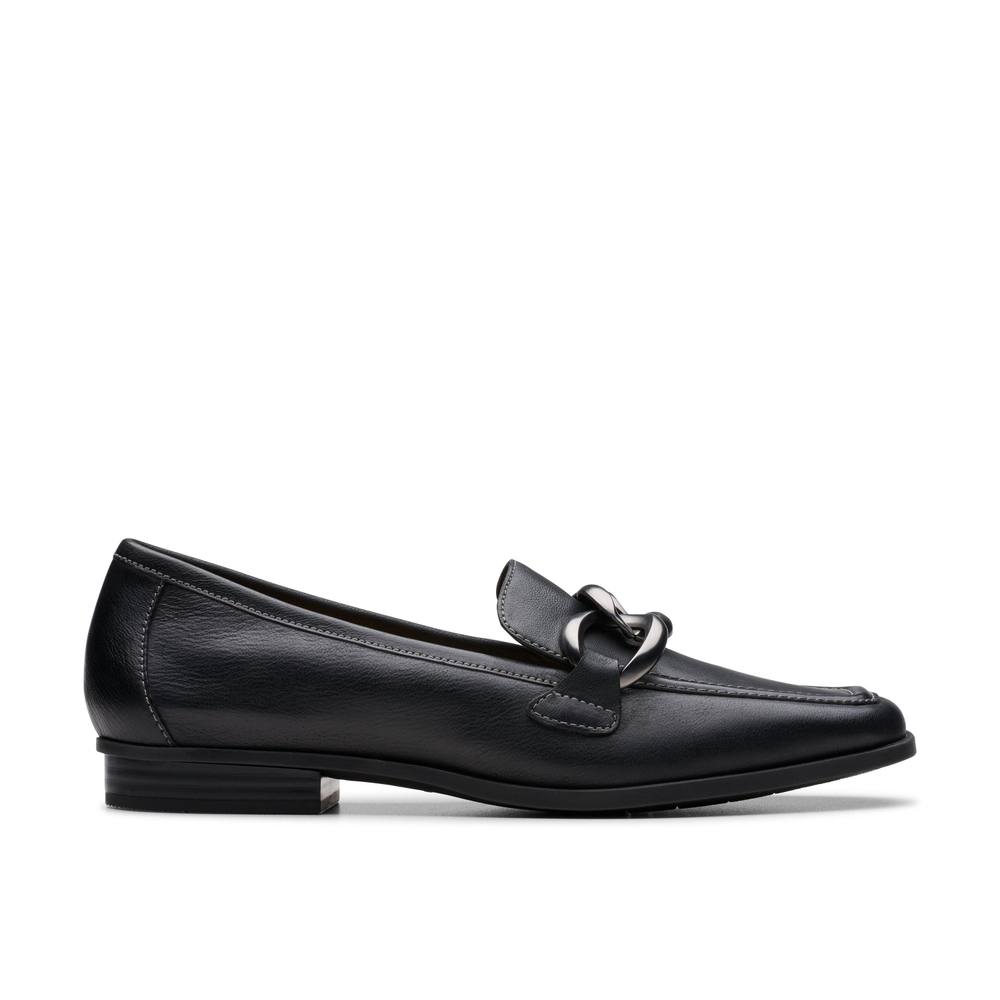 Clarks Sarafyna Iris Loafer Black Soft Slip Ons,loafers Clarks Sarafyna Iris Loafer Black Soft Slip Ons,loafers