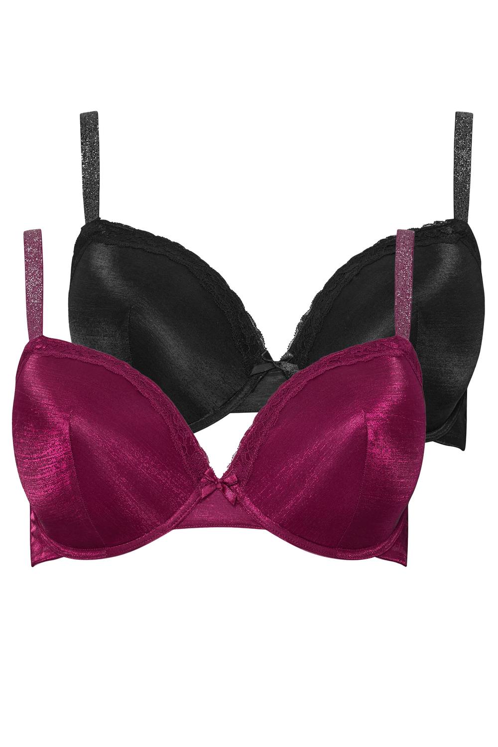 Yours Pack Shirt Bras In Red Yours Pack Shirt Bras In Red