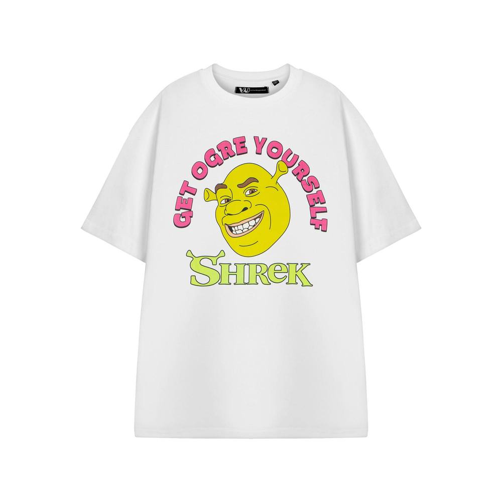 Shrek Short Sleeved Shirt | Unisex White Shrek Short Sleeved Shirt | Unisex White