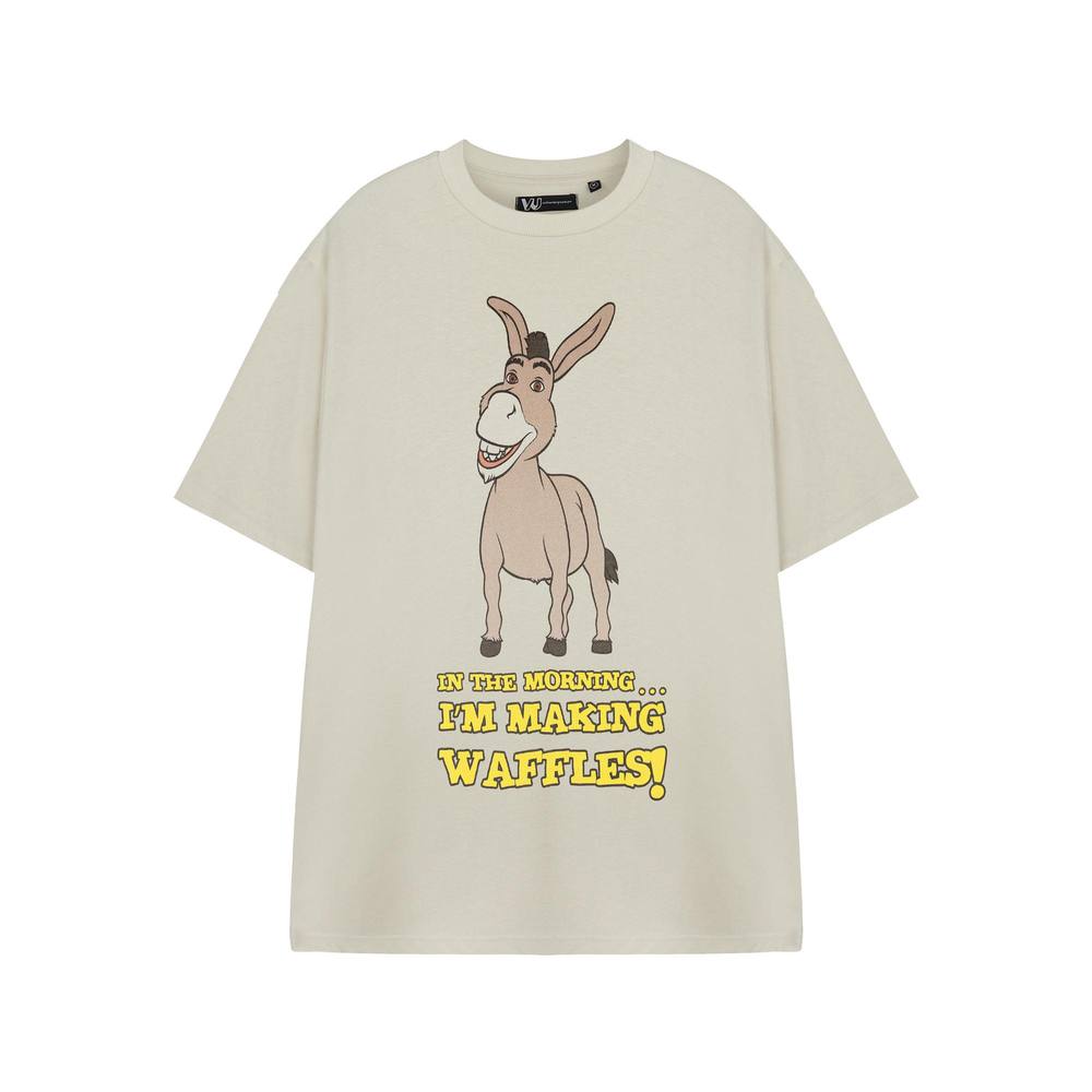 Shrek Short Sleeved Shirt | Unisex Oatmeal Shrek Short Sleeved Shirt | Unisex Oatmeal