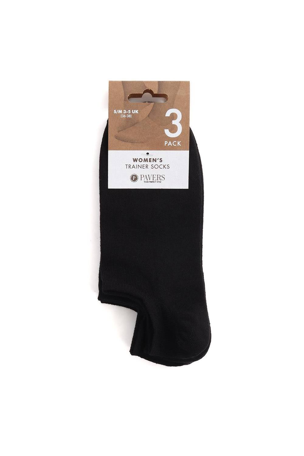 Pavers -Pack No-Show Ankle Socks In Black Pavers -Pack No-Show Ankle Socks In Black