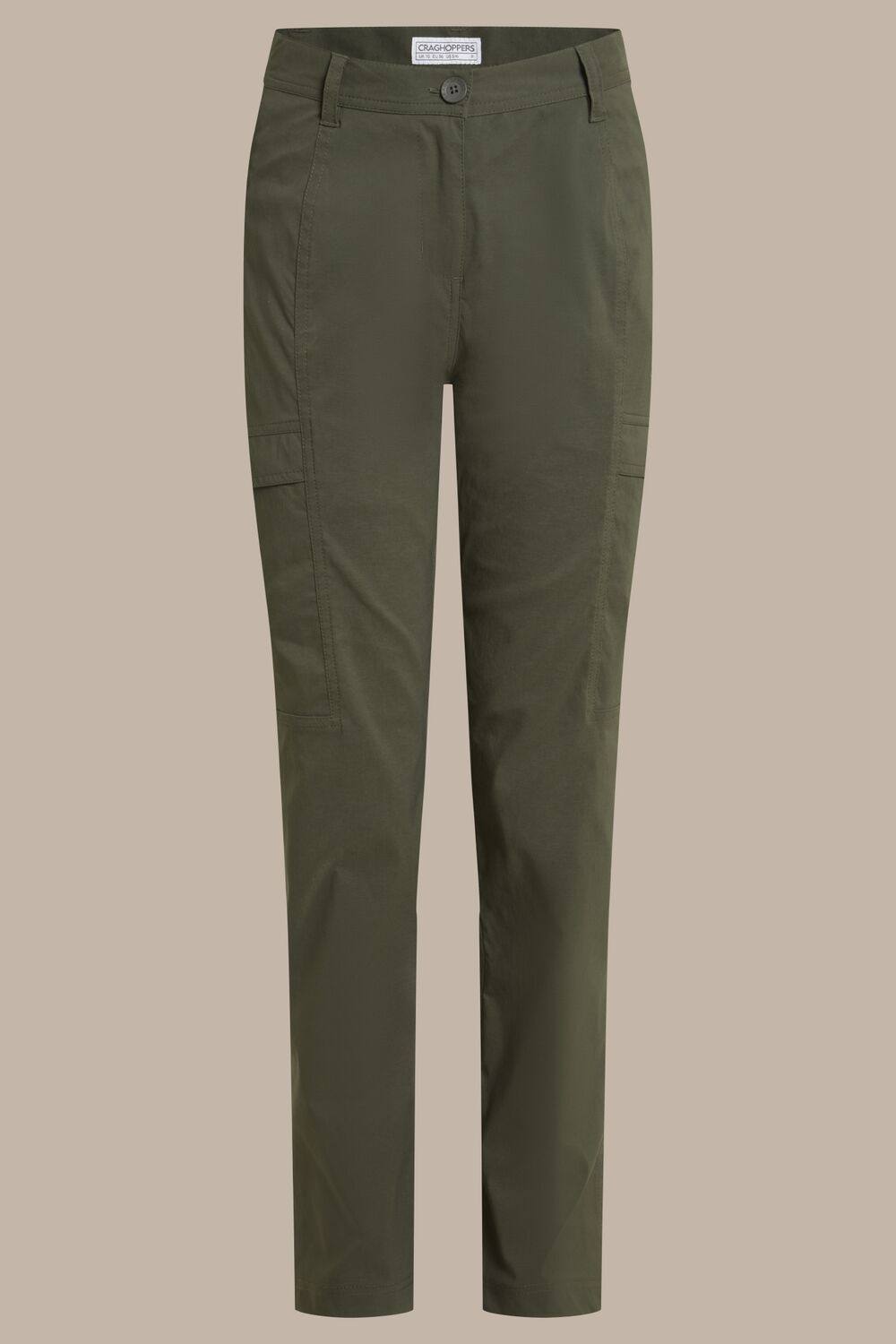 Craghoppers Kiwi Pro Water-Repellent Cargo Trousers In Khaki