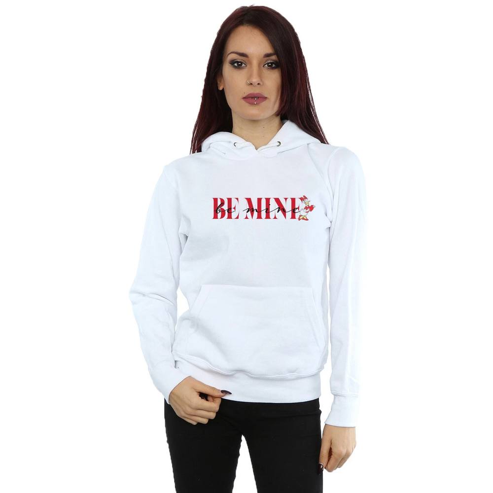 Disney Daisy Duck Valentine Hoodie In White Disney Daisy Duck Valentine Hoodie In White