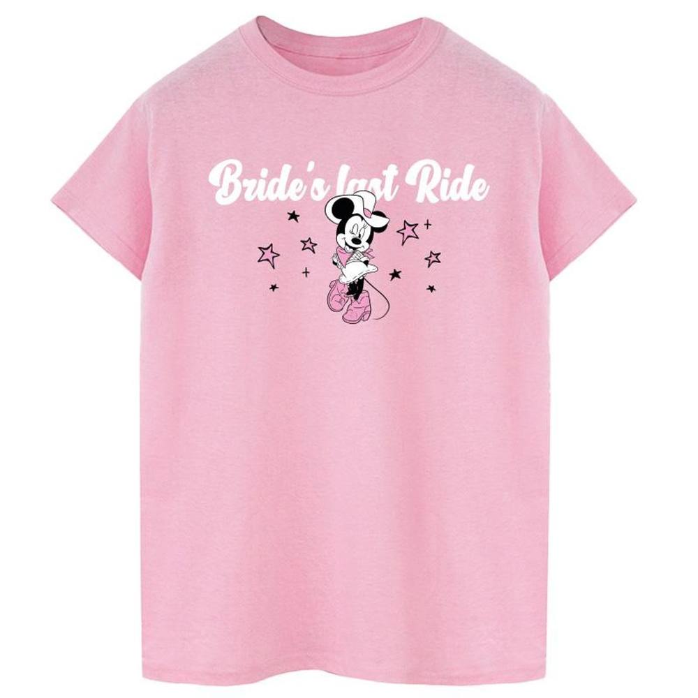 Disney Minnie Mouse Cotton Boyfriend Shirt In Baby Pink Disney Minnie Mouse Cotton Boyfriend Shirt In Baby Pink