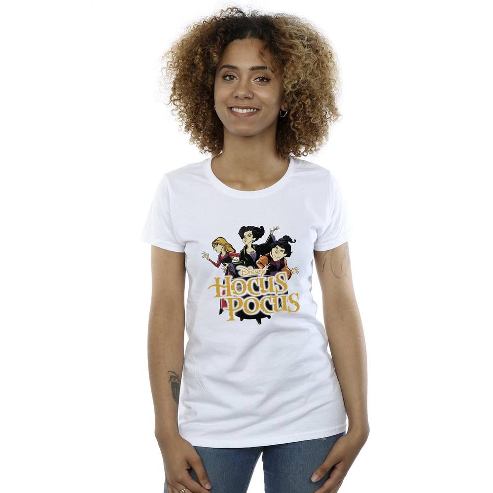 Disney Strike A Pose Cotton Shirt In White Disney Strike A Pose Cotton Shirt In White