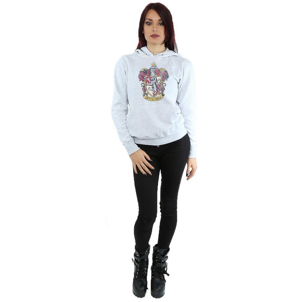 Harry Potter Gryffindor Heather Hoodie In Grey Harry Potter Gryffindor Heather Hoodie In Grey