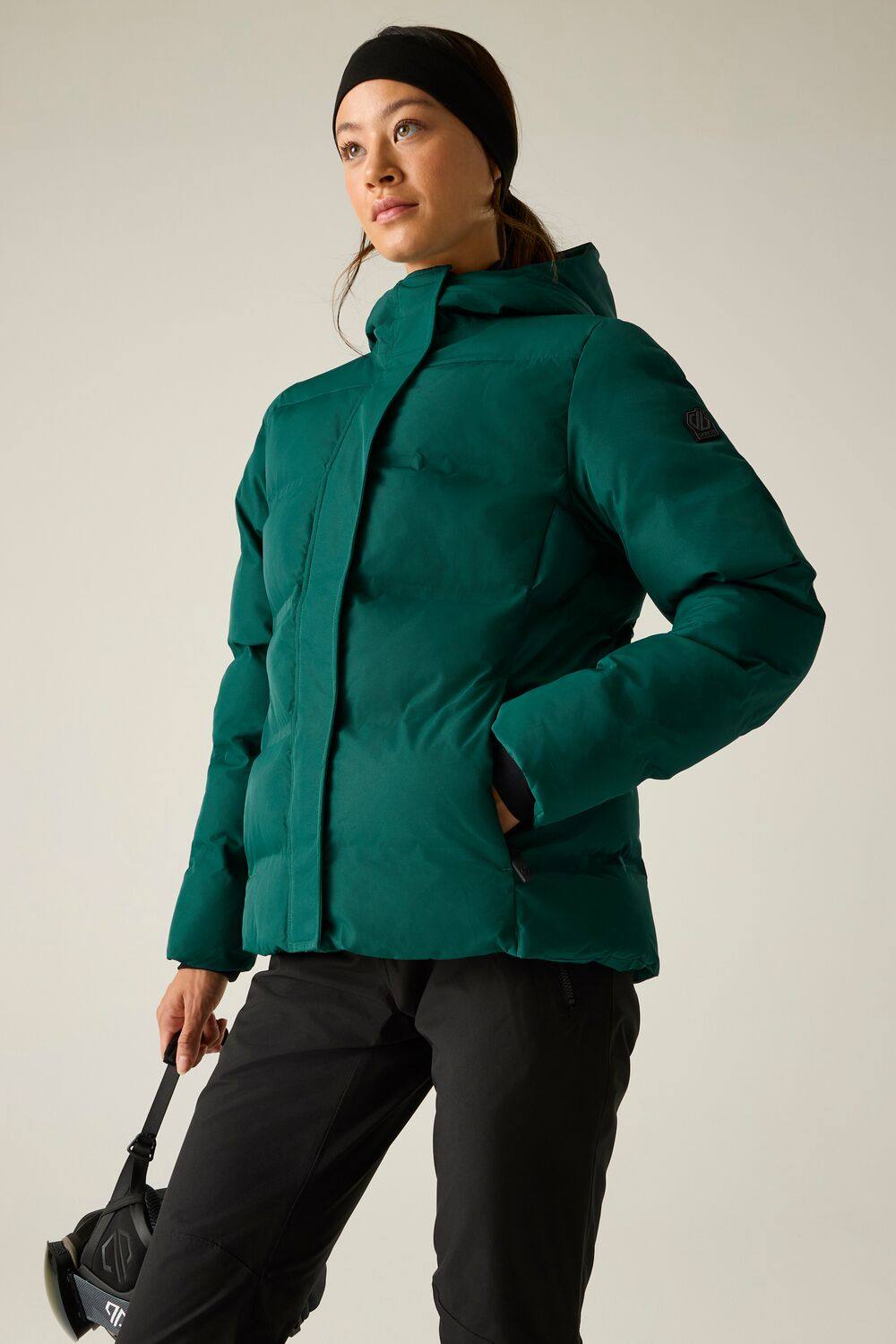 Dare B Entrusted Padded Jacket In Blue Dare B Entrusted Padded Jacket In Blue